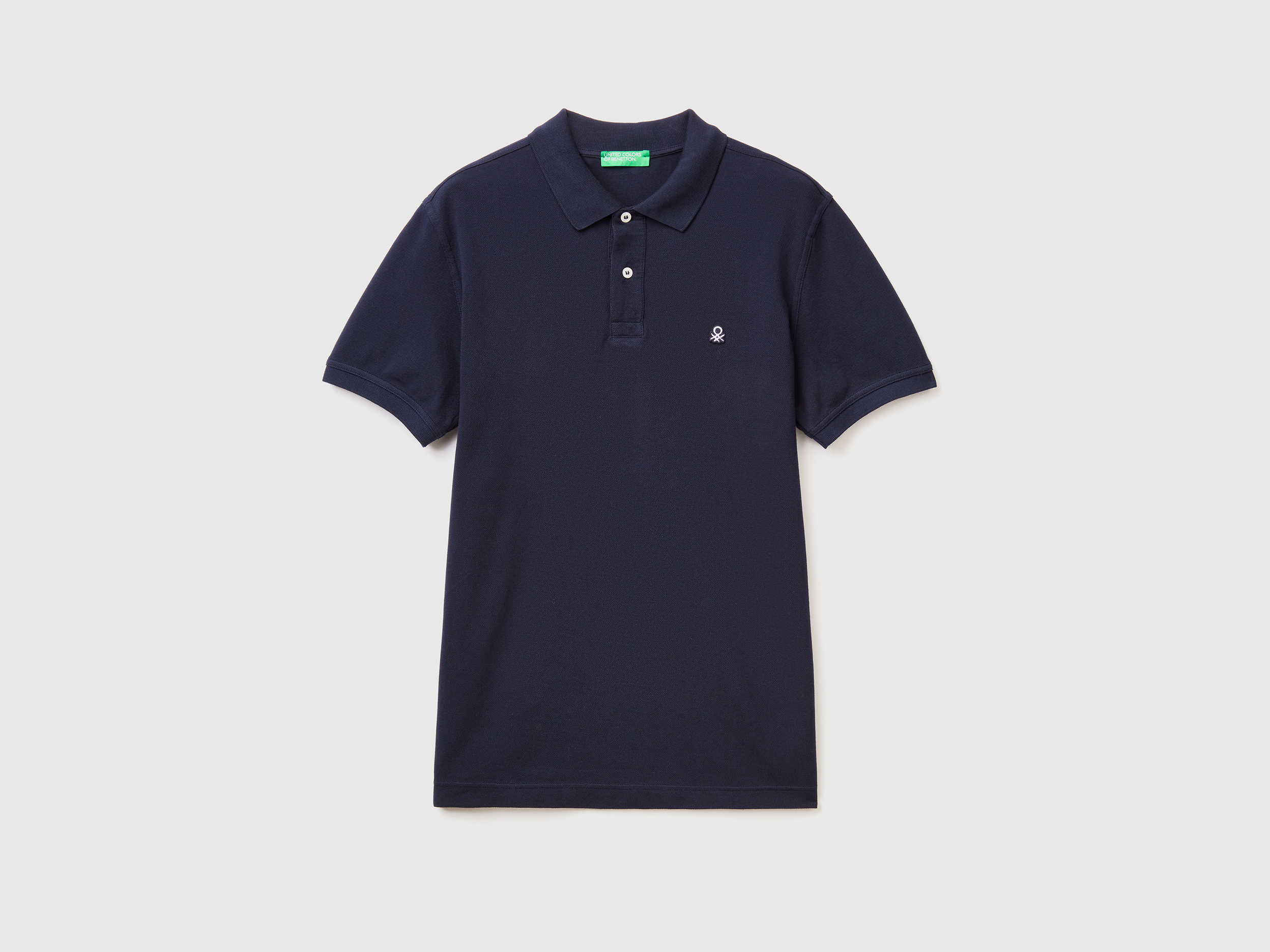 Polo bleu foncé coupe droite Polo bleu foncé coupe droite