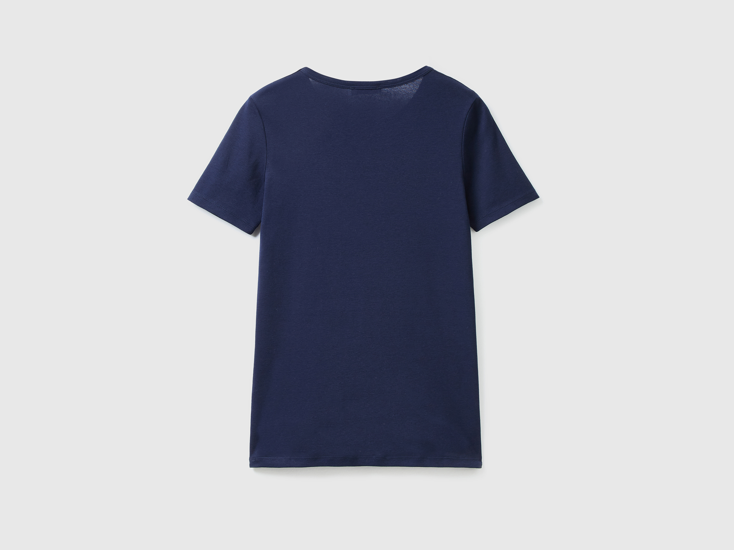 T-shirt 100% coton avec logo imprimé pailleté – Image 2