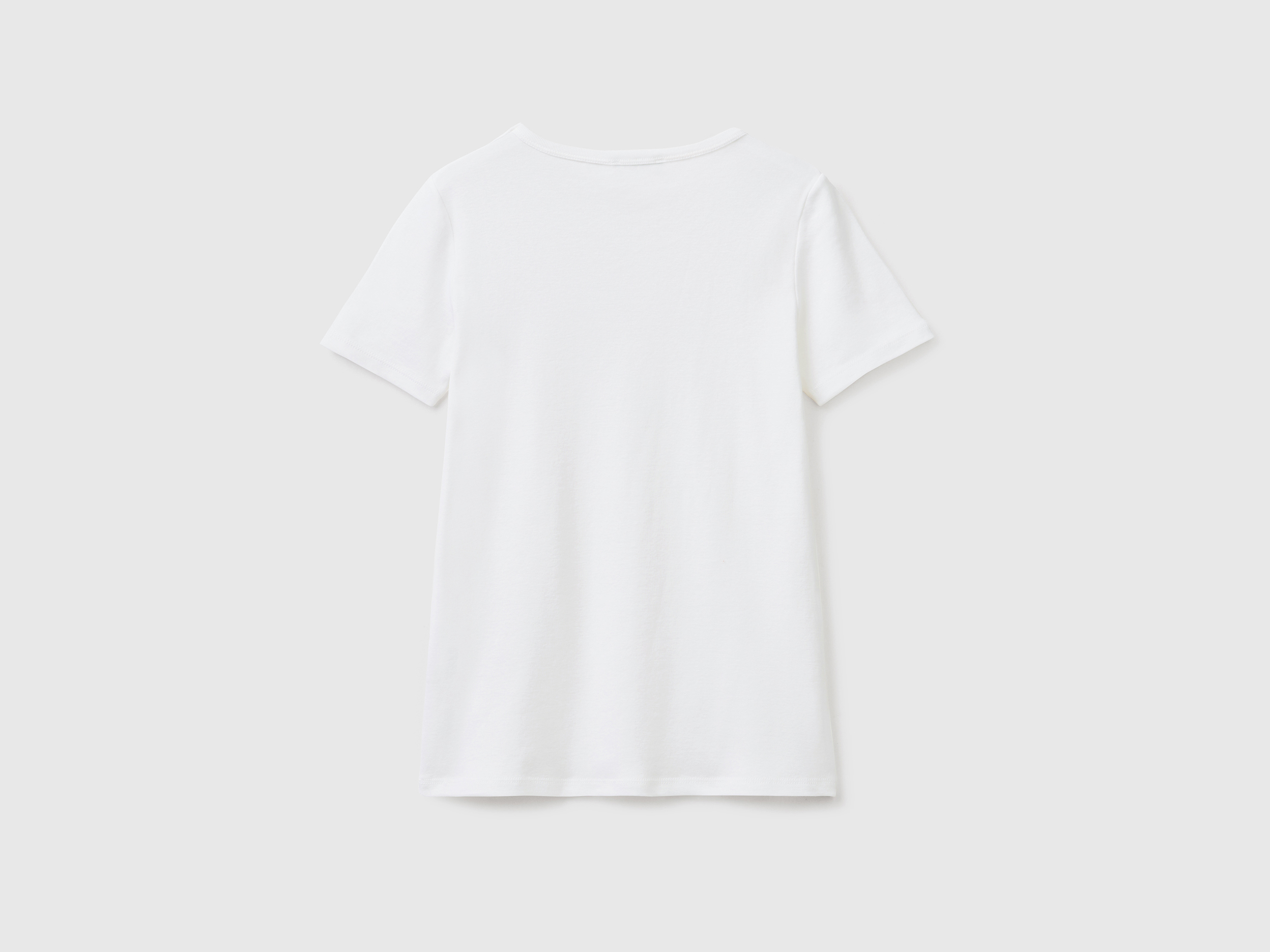 T-shirt 100% coton avec logo imprimé pailleté – Image 2