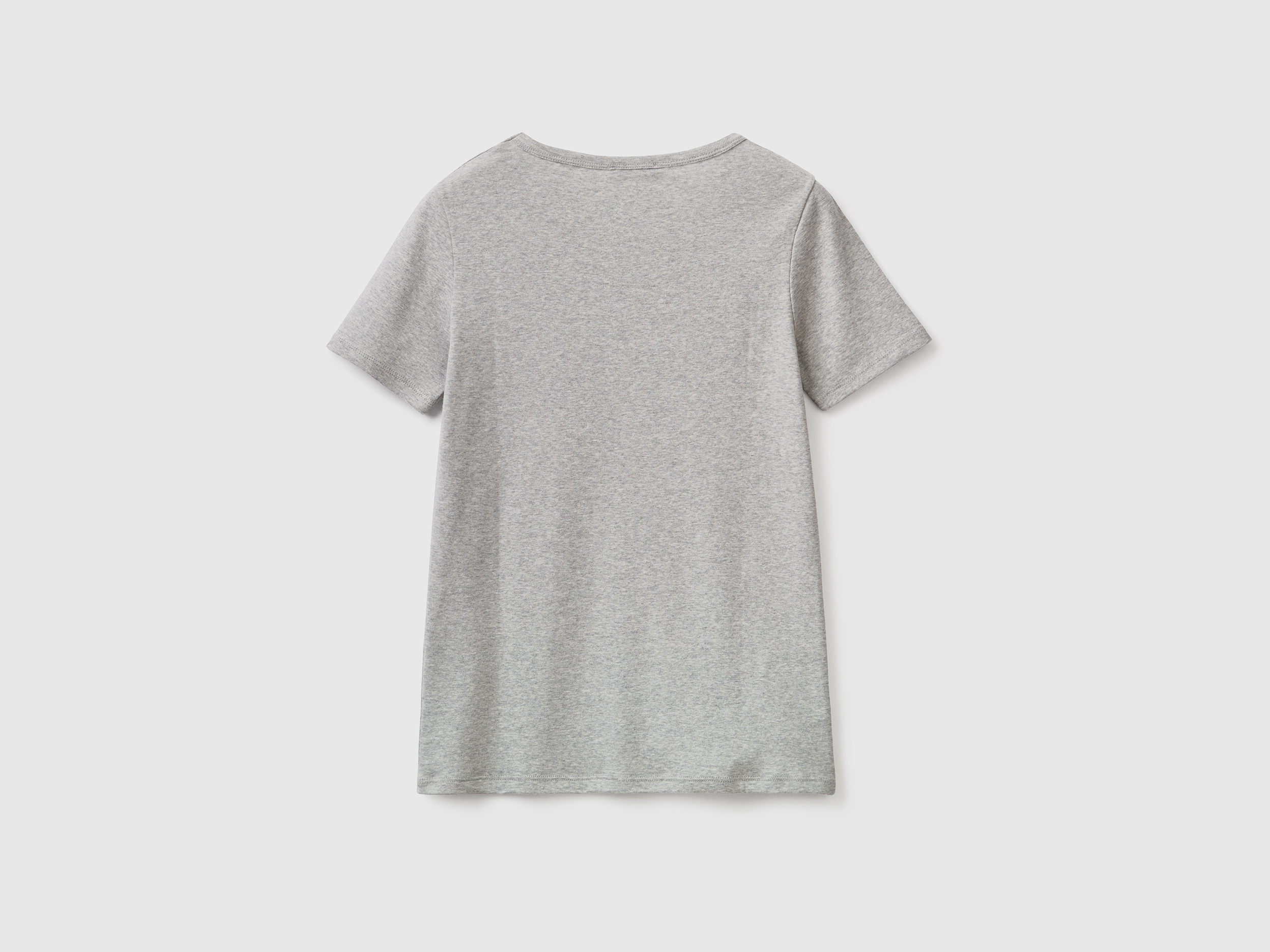 T-shirt 100% coton avec logo imprimé pailleté – Image 2