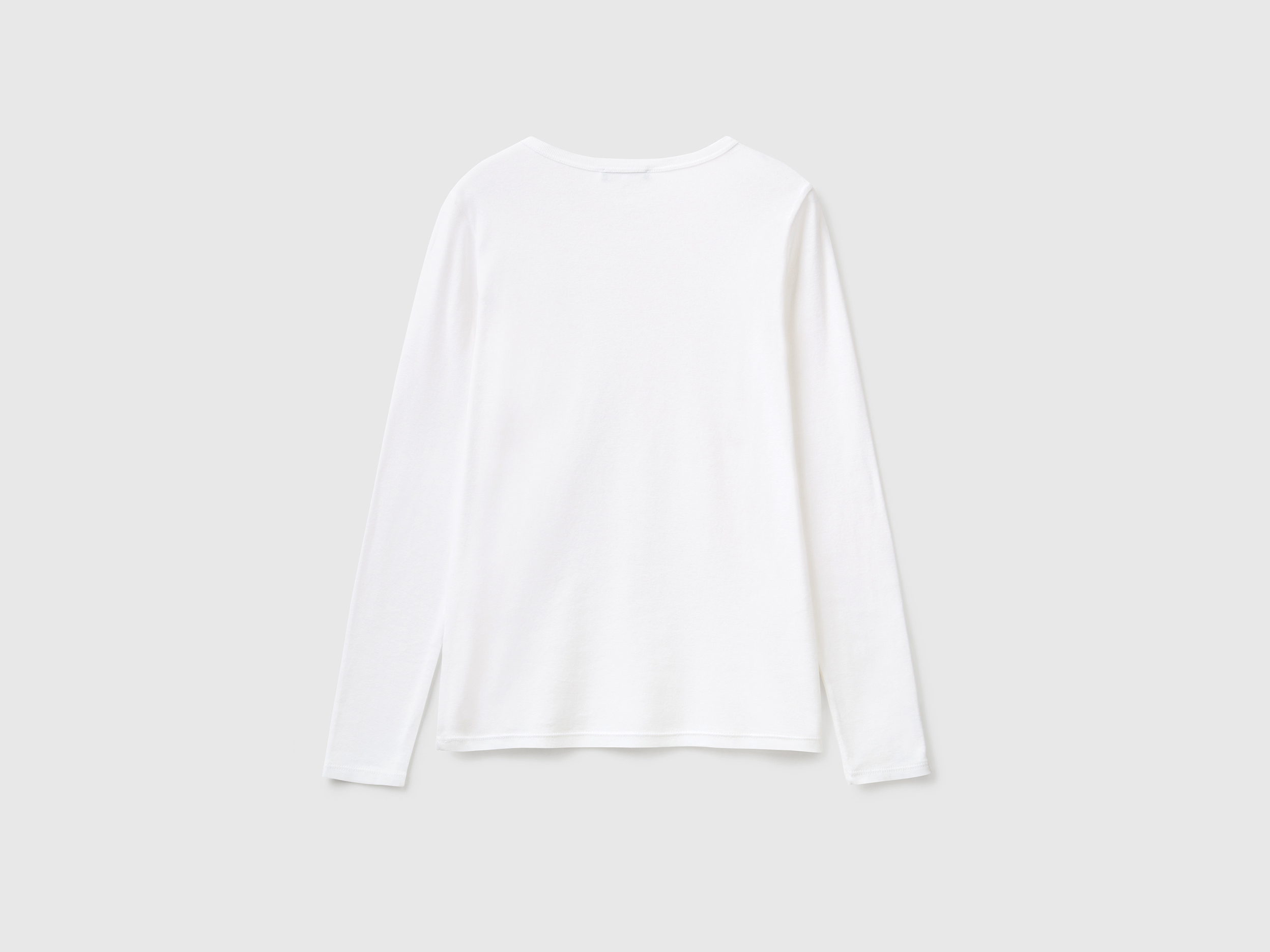 T-shirt manches longues en pur coton – Image 2