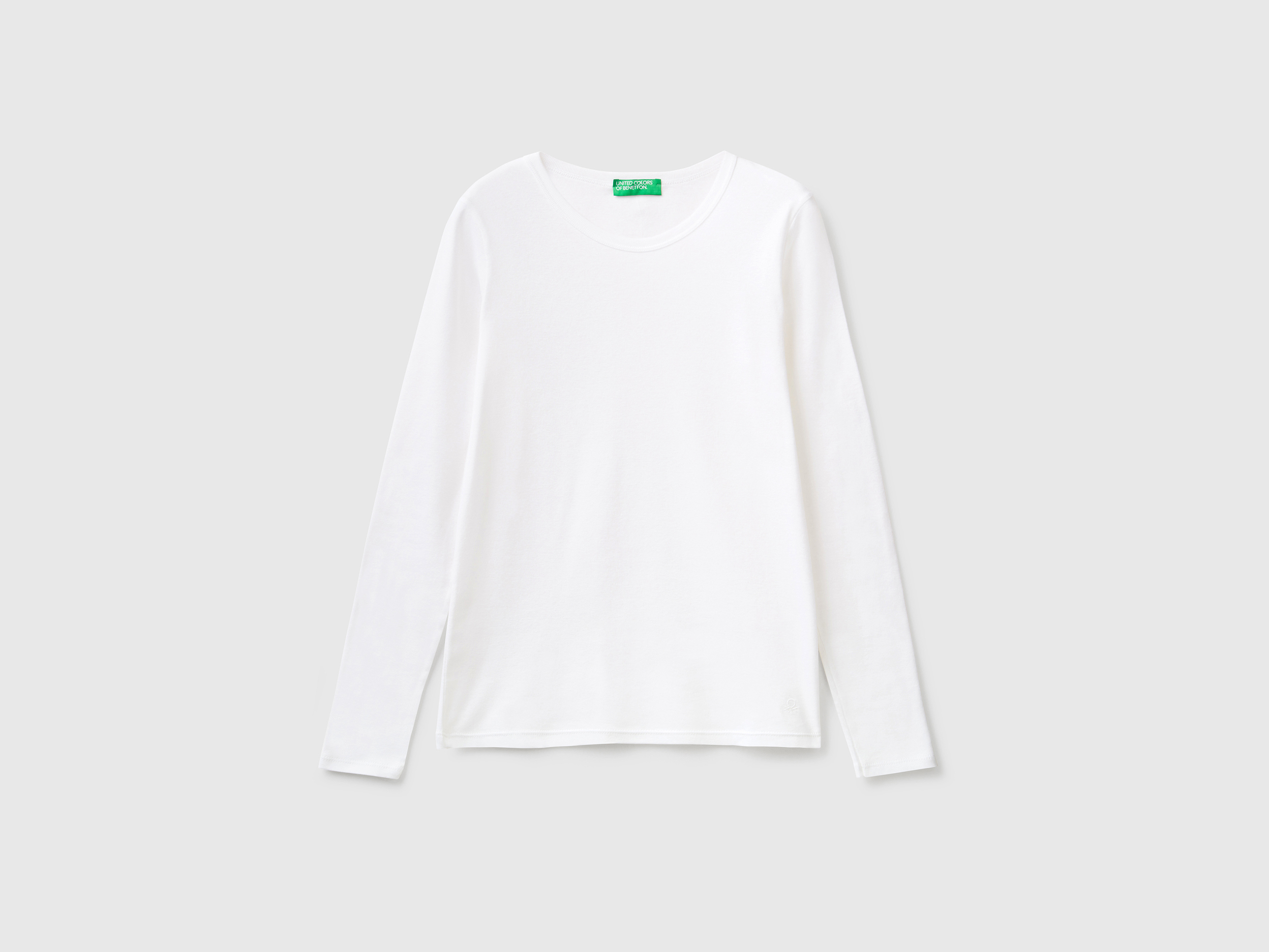 T-shirt manches longues en pur coton T-shirt manches longues en pur coton