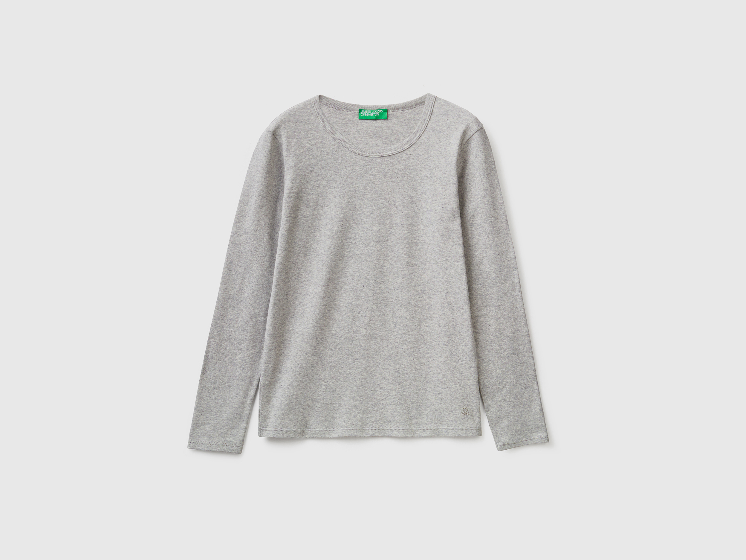 T-shirt manches longues en pur coton T-shirt manches longues en pur coton