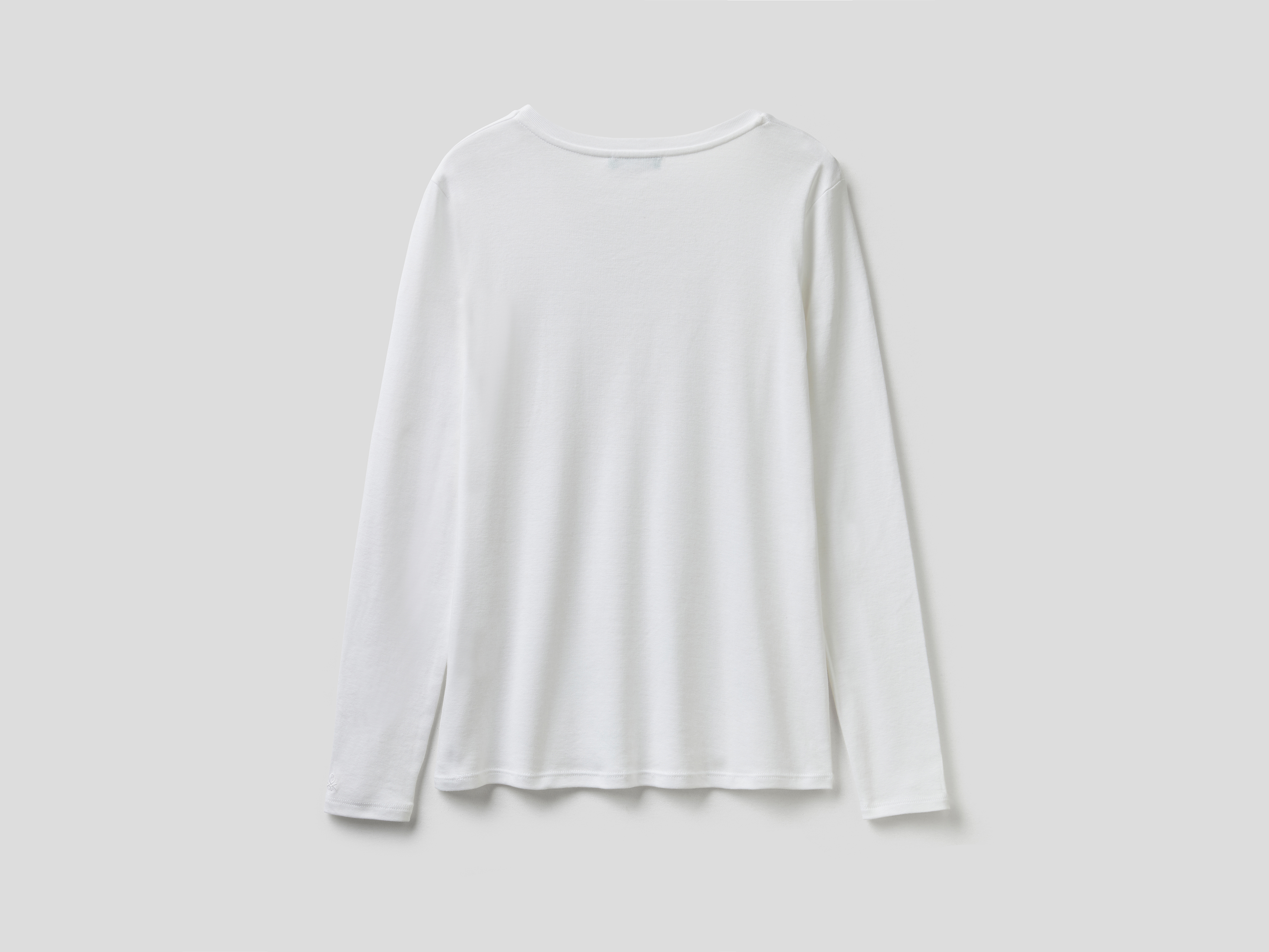 T-shirt à manches longues avec col en V – Image 2