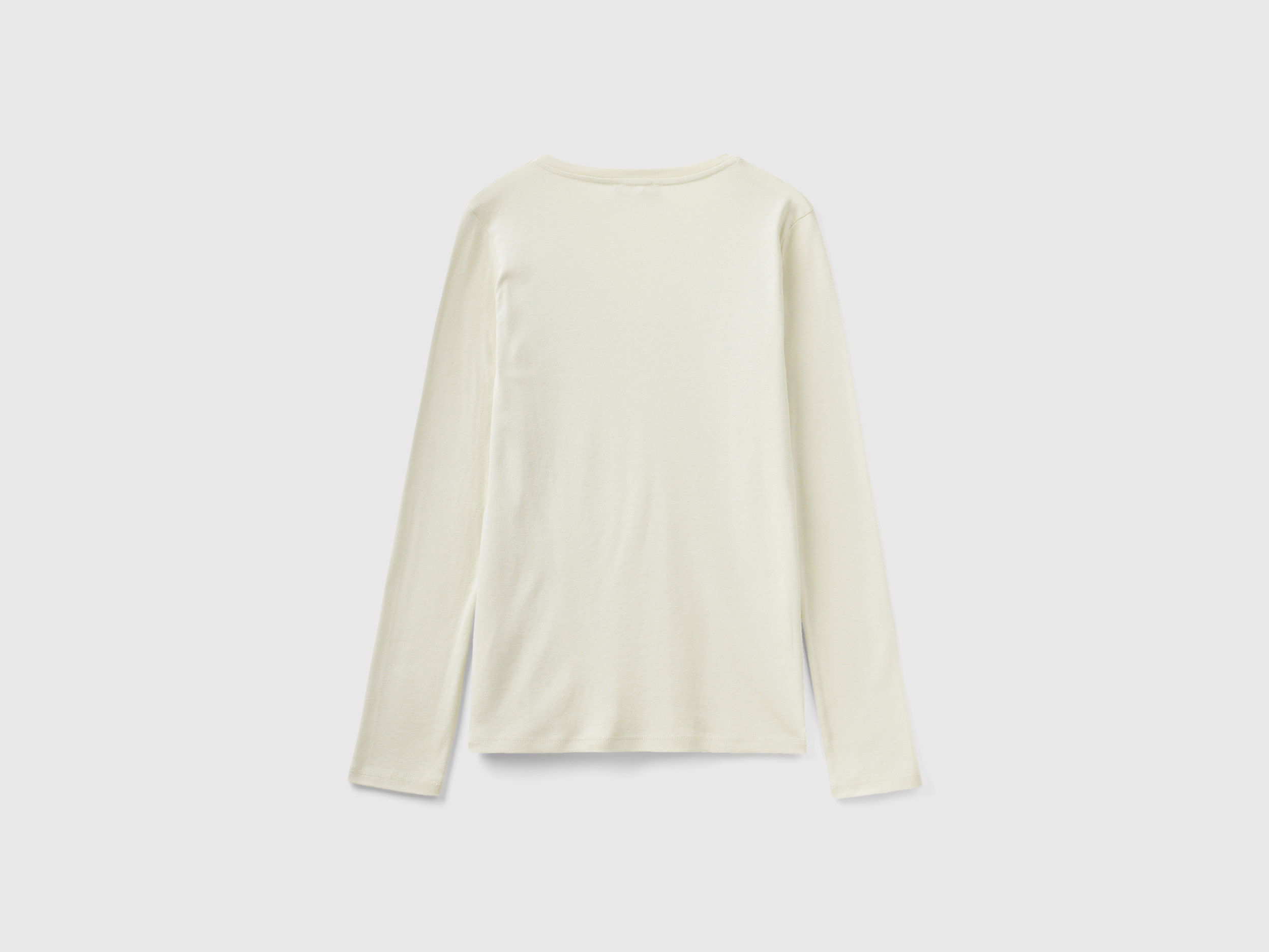 T-shirt à manches longues avec col en V – Image 2