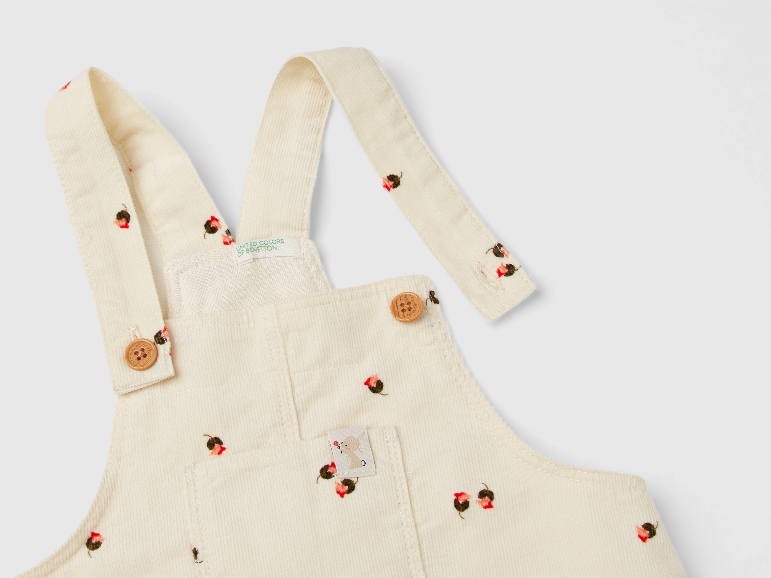 Robe salopette en velours – Image 3
