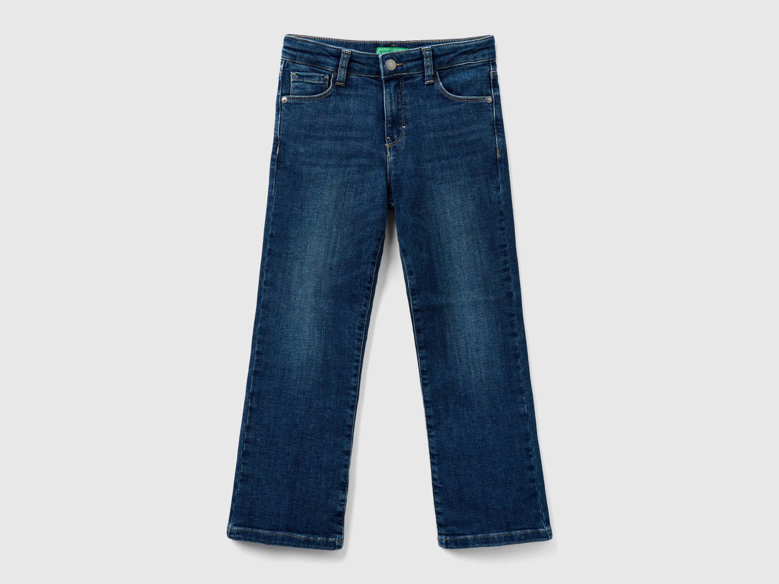 Jeans patte d’eph à cinq poches Jeans patte d’eph à cinq poches