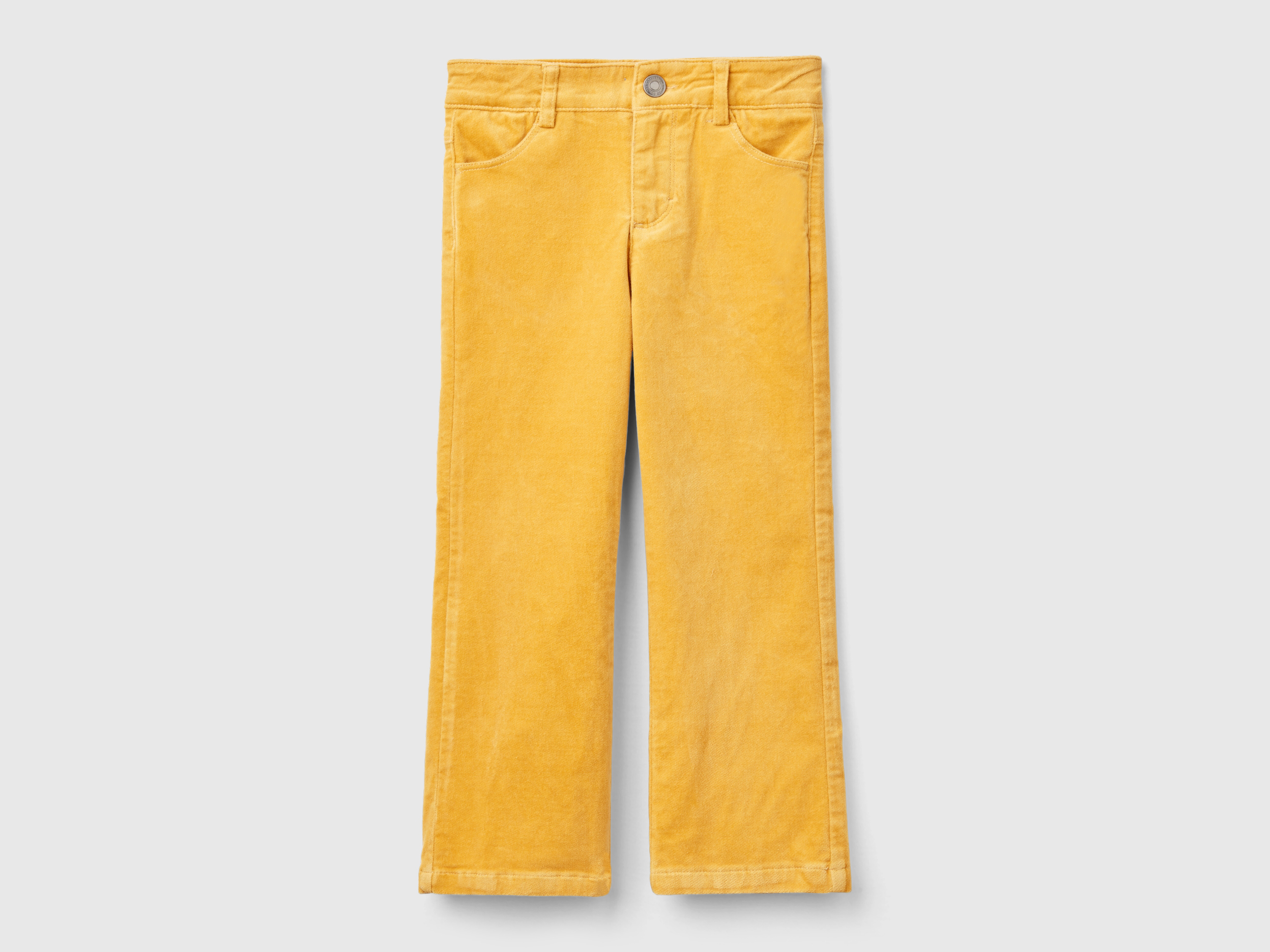 Pantalon évasé en velours Pantalon évasé en velours