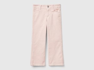 Pantalon évasé en velours Pantalon évasé en velours