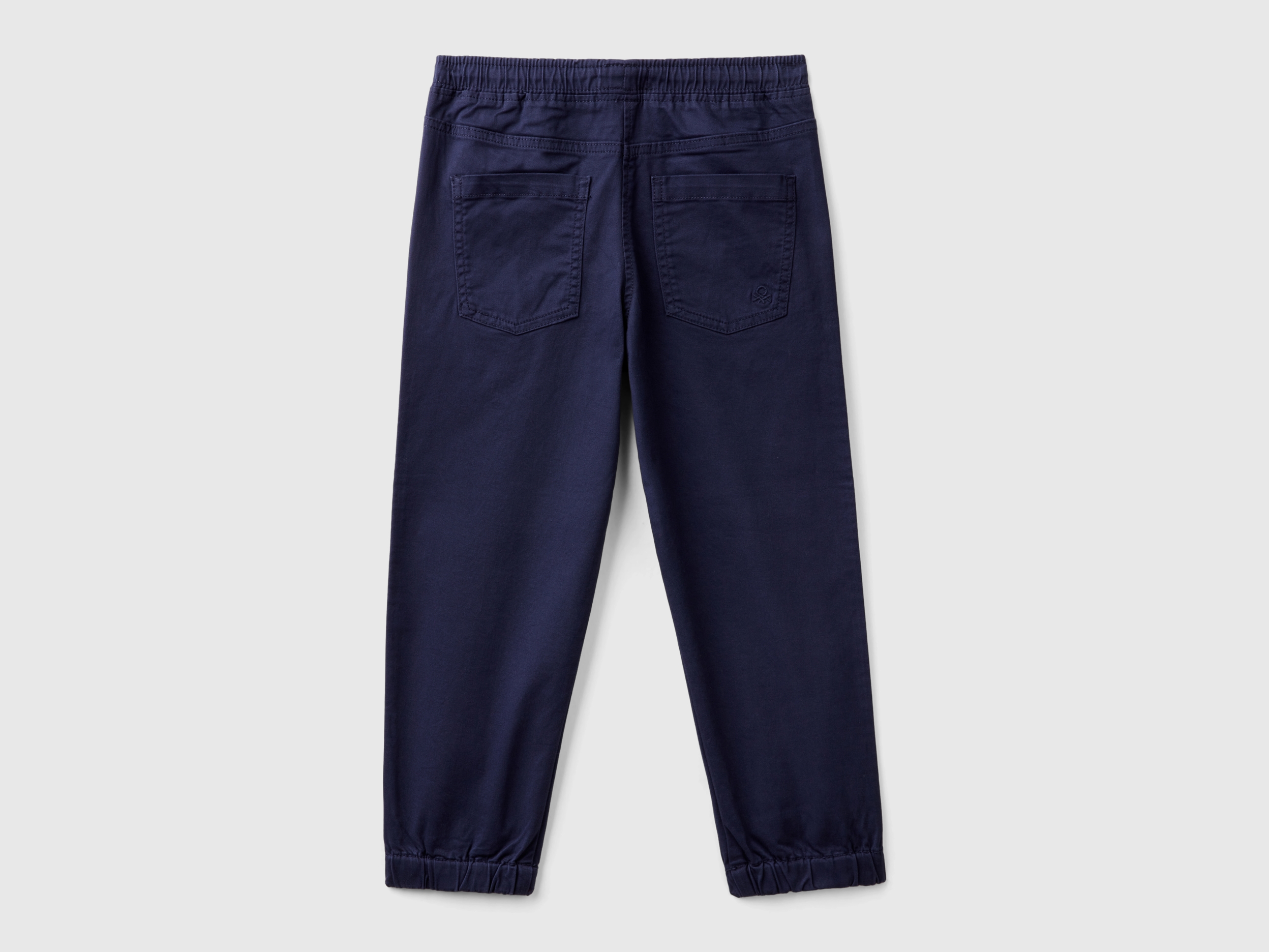 Pantalon de jogging en coton stretch avec coulisse – Image 2