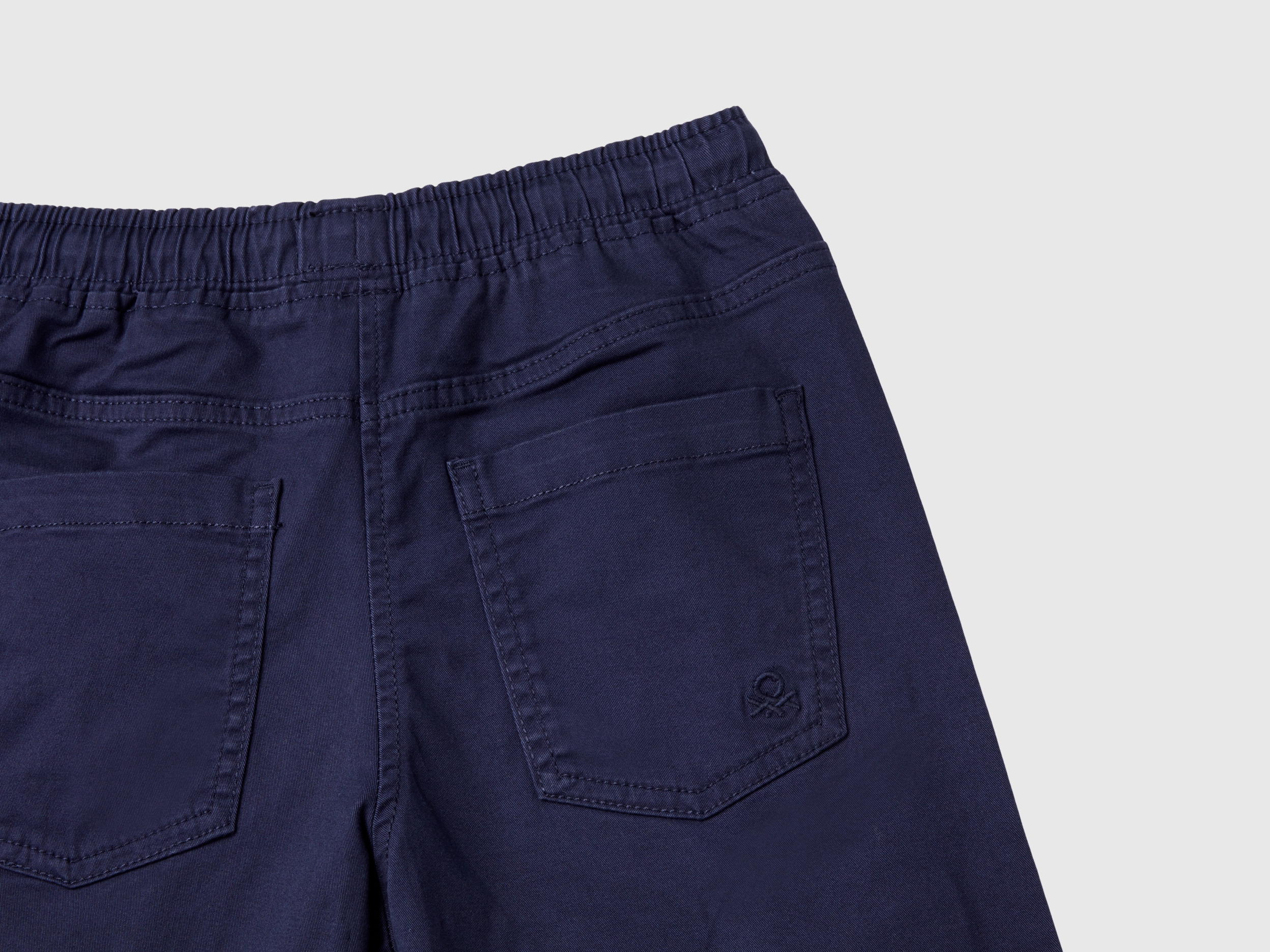 Pantalon de jogging en coton stretch avec coulisse – Image 3
