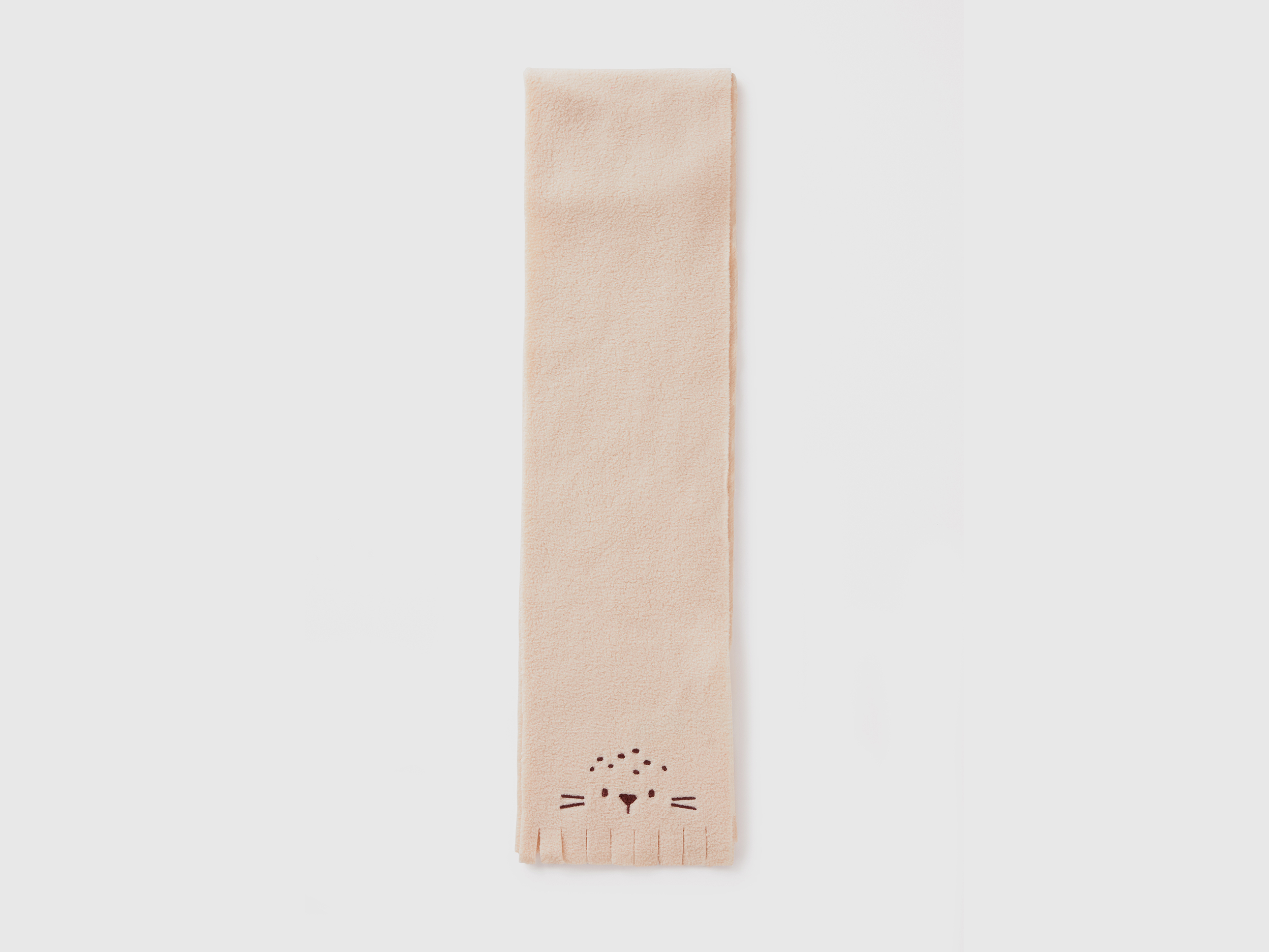 Écharpe en polaire à broderie animal – Image 2