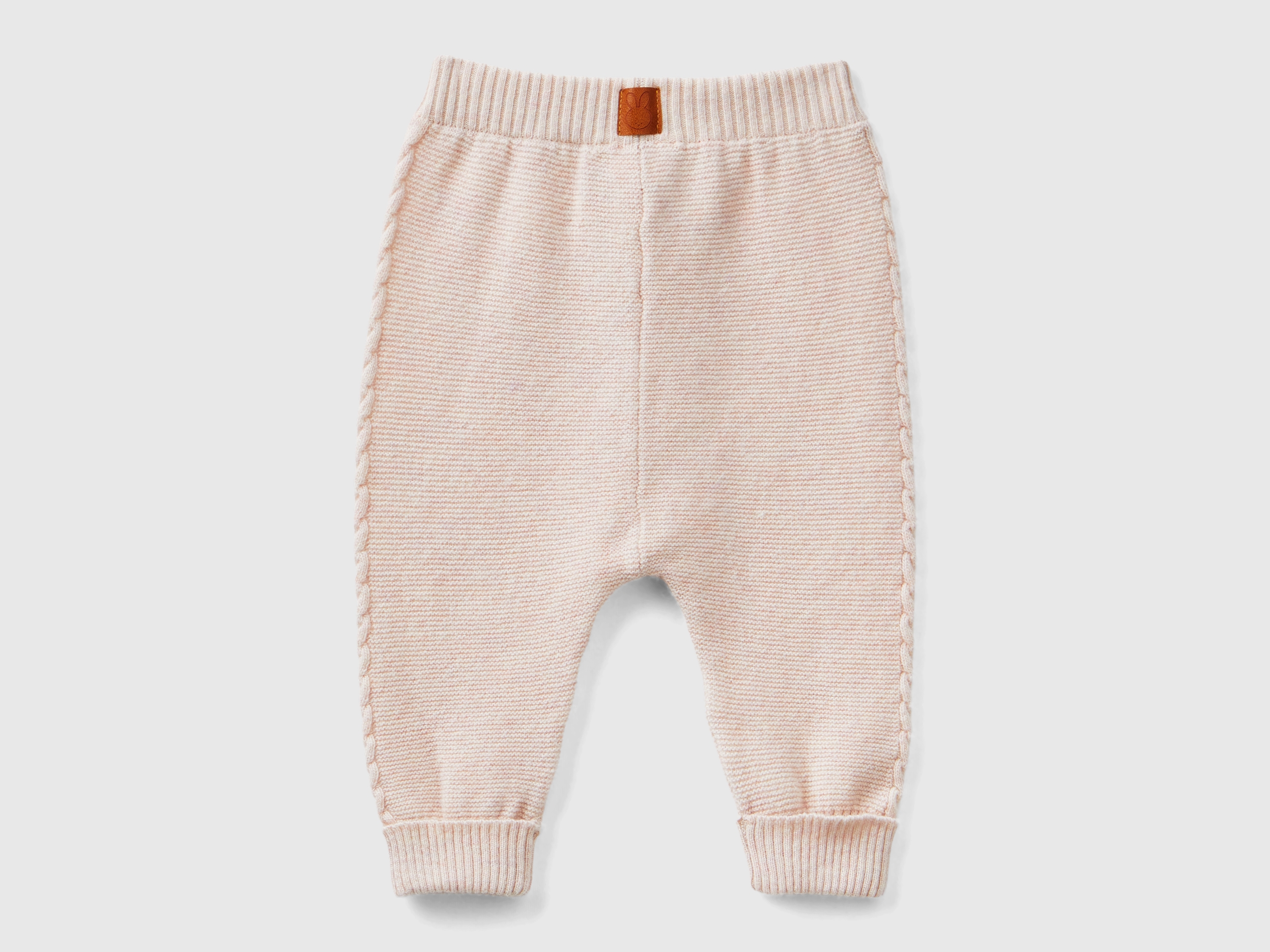 Pantalon torsadé en laine recyclée mélangée – Image 2
