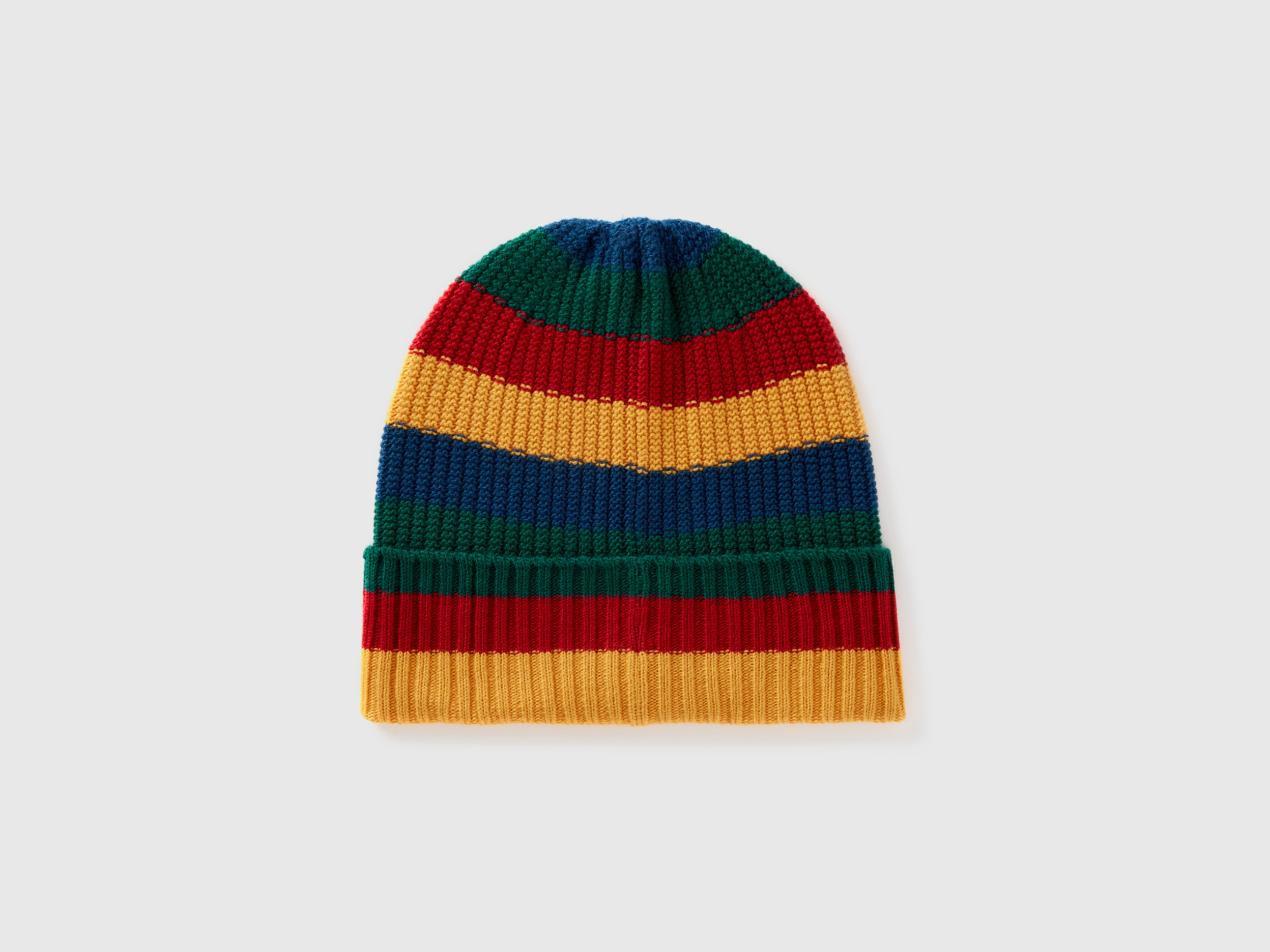 Bonnet en maille à rayures – Image 2