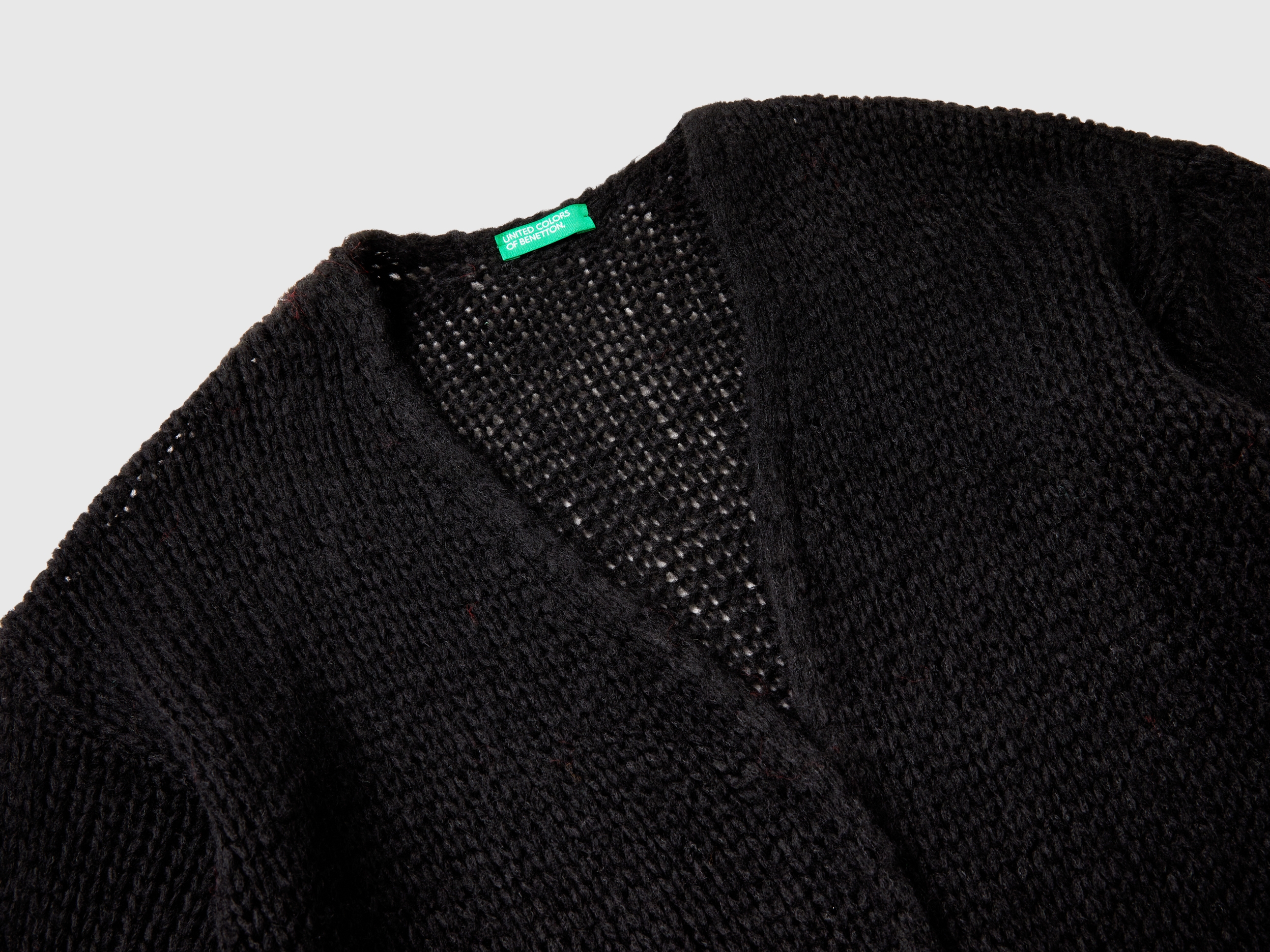 Gilet oversize en laine mélangée – Image 3