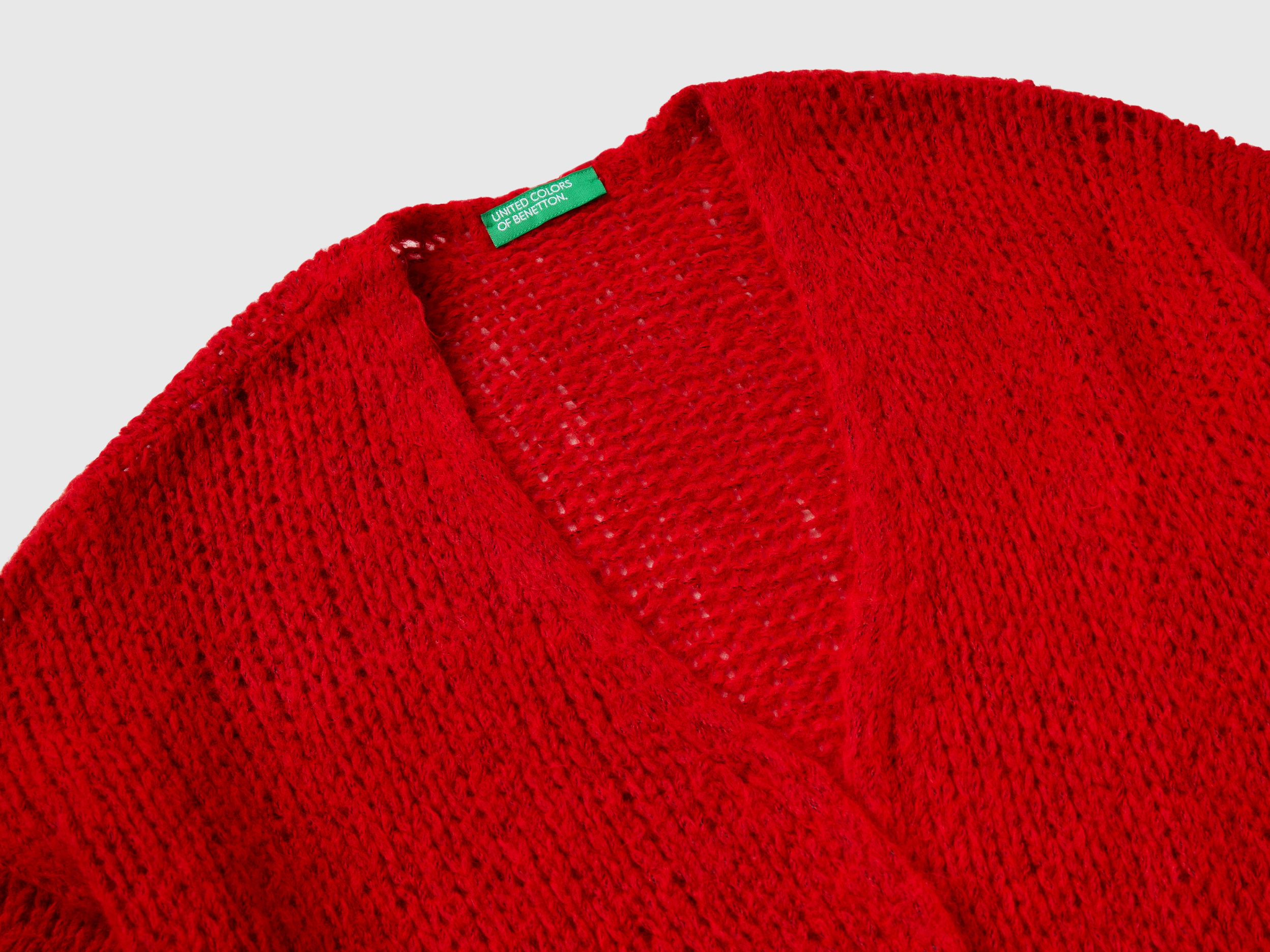 Gilet oversize en laine mélangée – Image 3