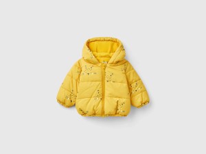 Blouson zippé à capuche et motif Blouson zippé à capuche et motif