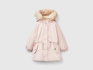 Parka rembourrée à cordon de serrage Parka rembourrée à cordon de serrage