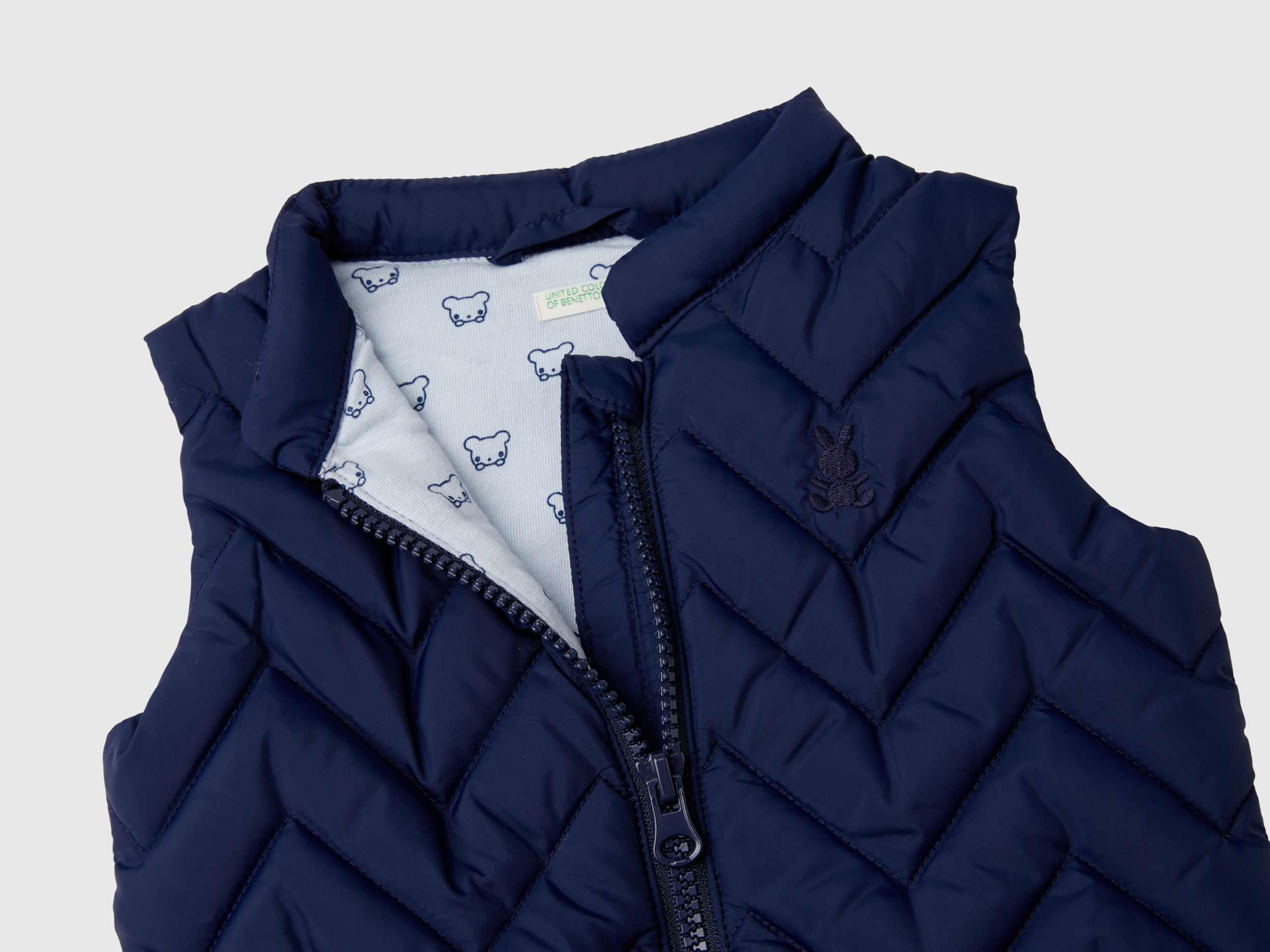Veste sans manches rembourrée en tissu technique – Image 3