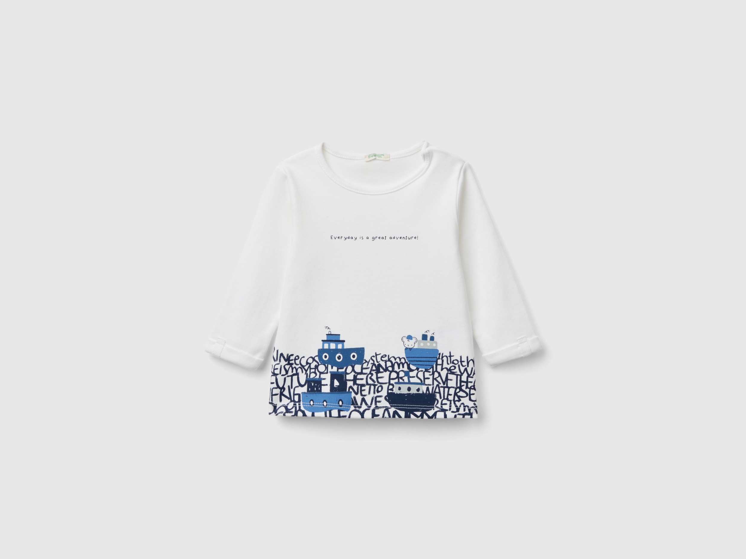T-shirt en coton avec imprimé T-shirt en coton avec imprimé