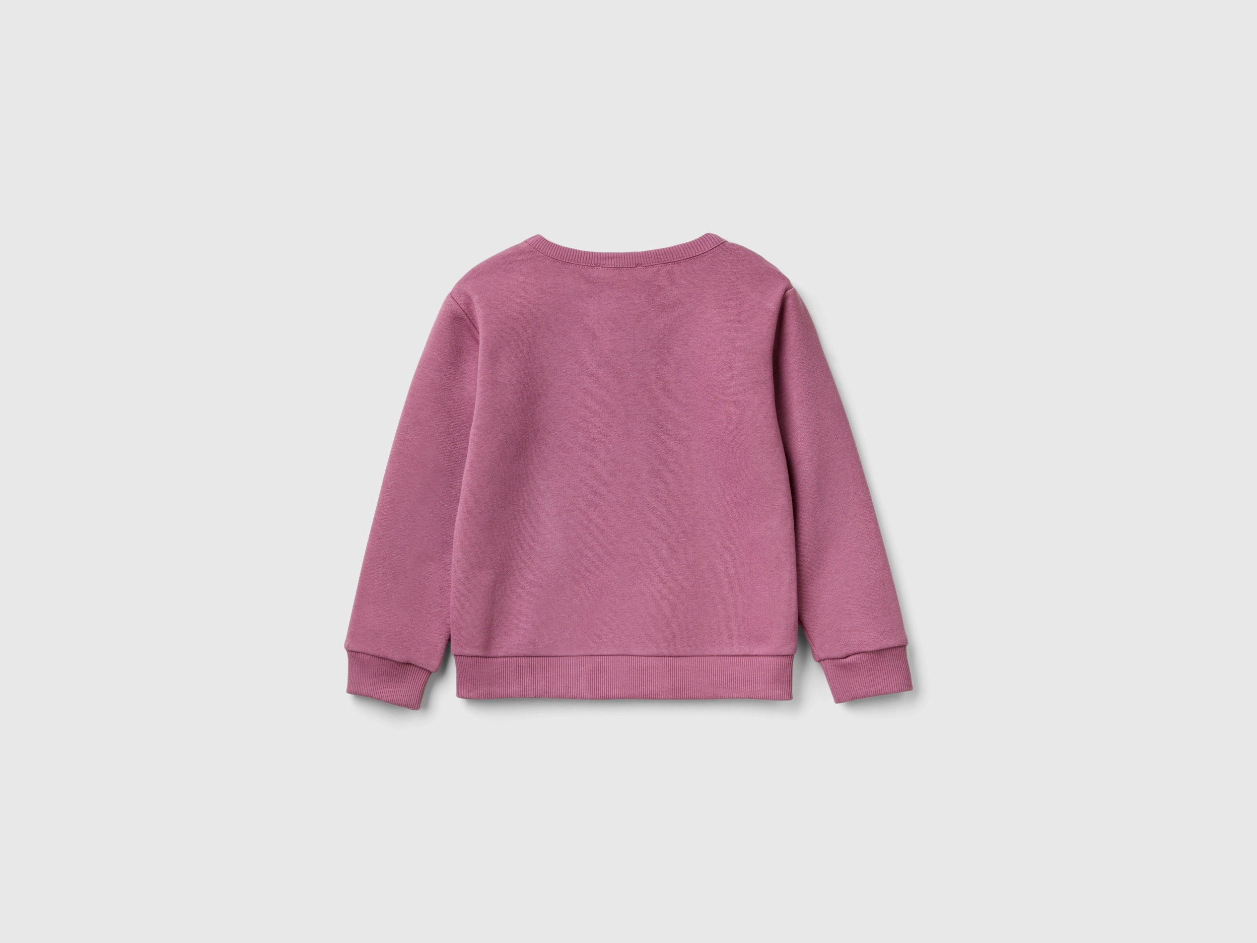 Sweat-shirt fermé avec imprimé glitter – Image 2