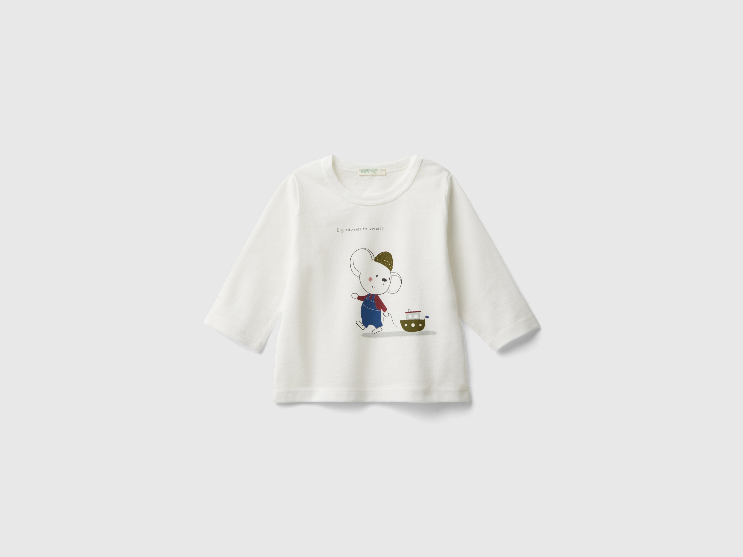T-shirt en coton bio avec imprimé T-shirt en coton bio avec imprimé