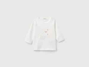 T-shirt en coton bio avec imprimé T-shirt en coton bio avec imprimé