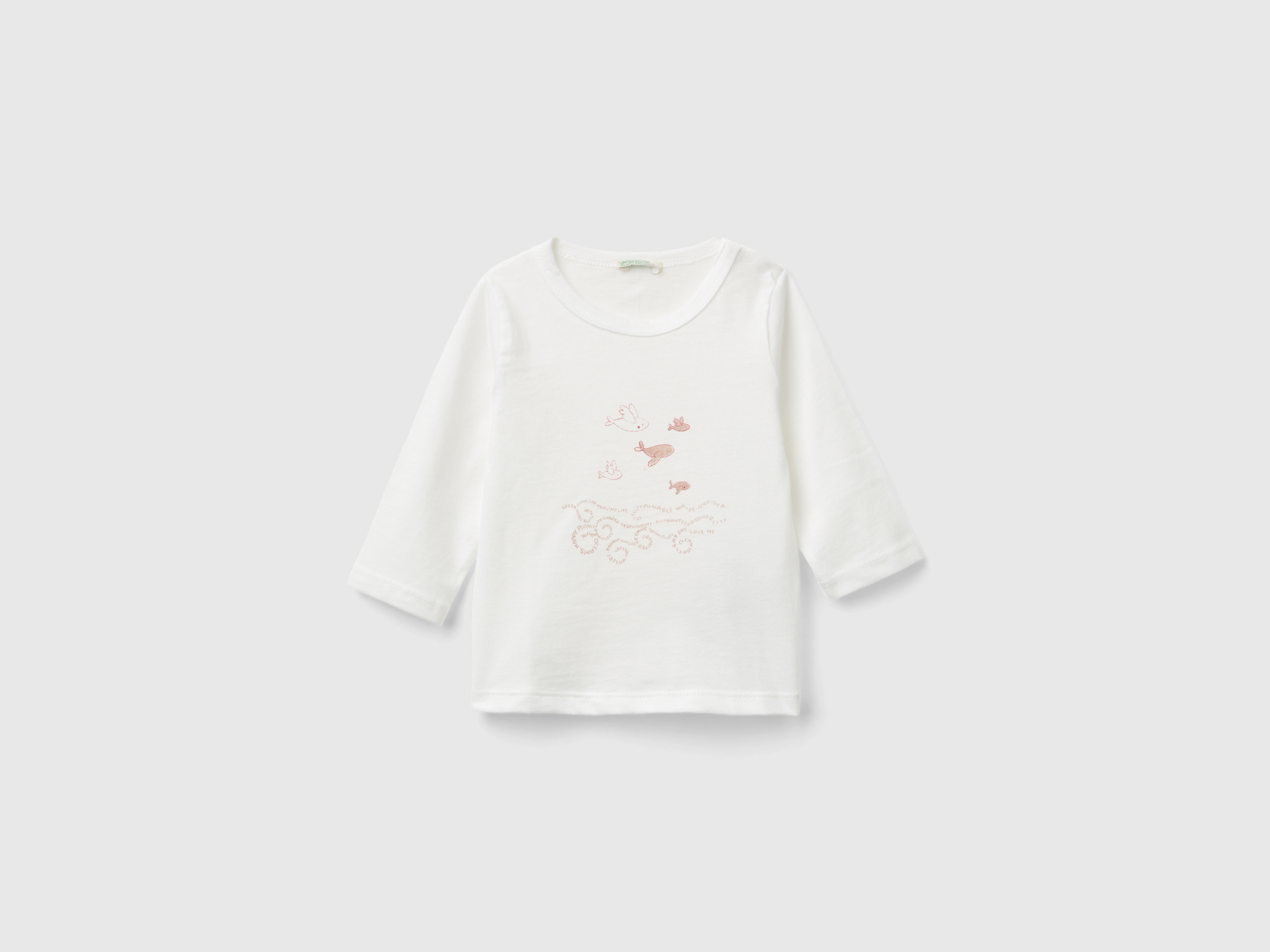 T-shirt en coton bio avec imprimé T-shirt en coton bio avec imprimé