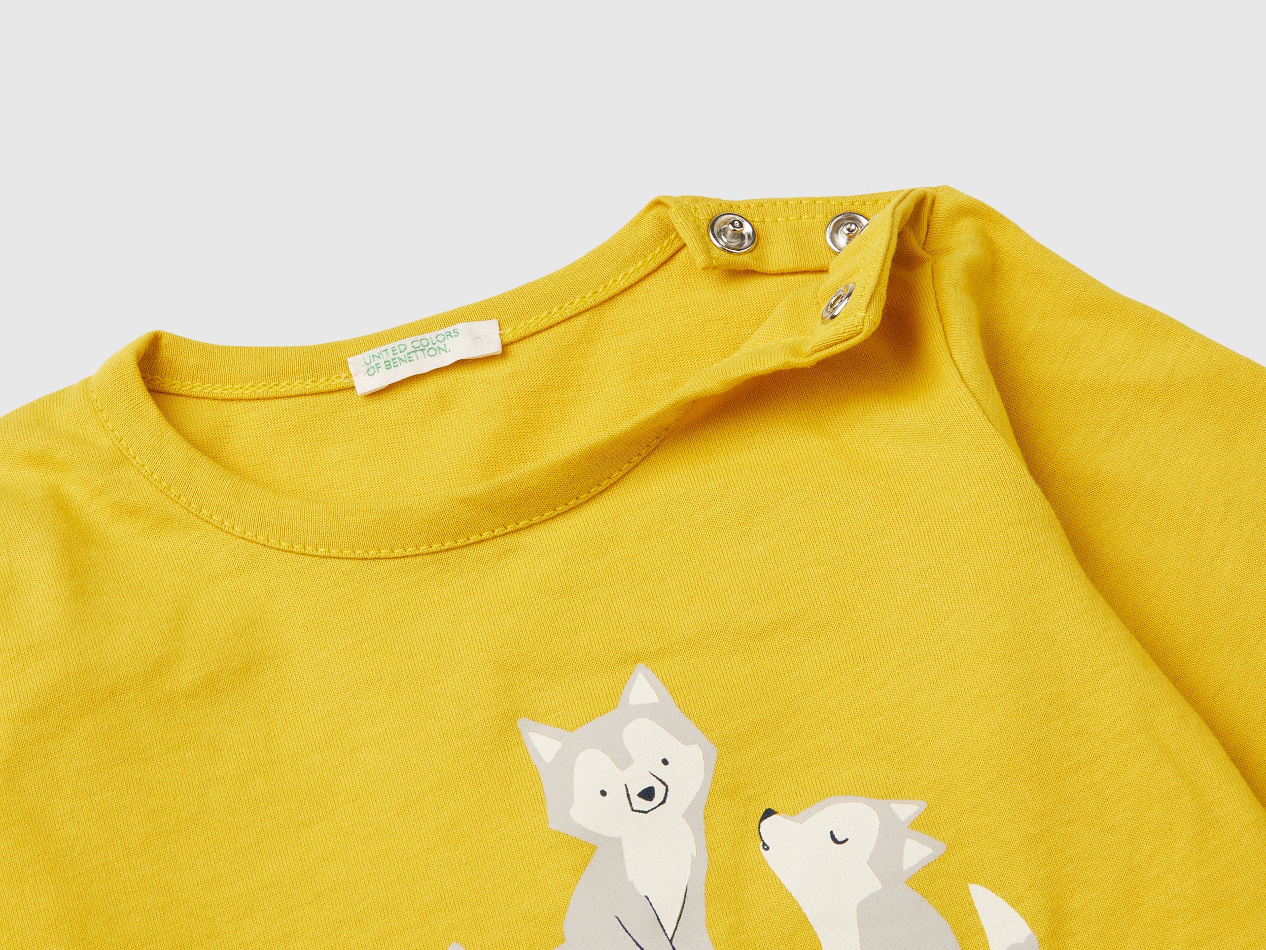 T-shirt à manches longues en coton bio chaud – Image 3