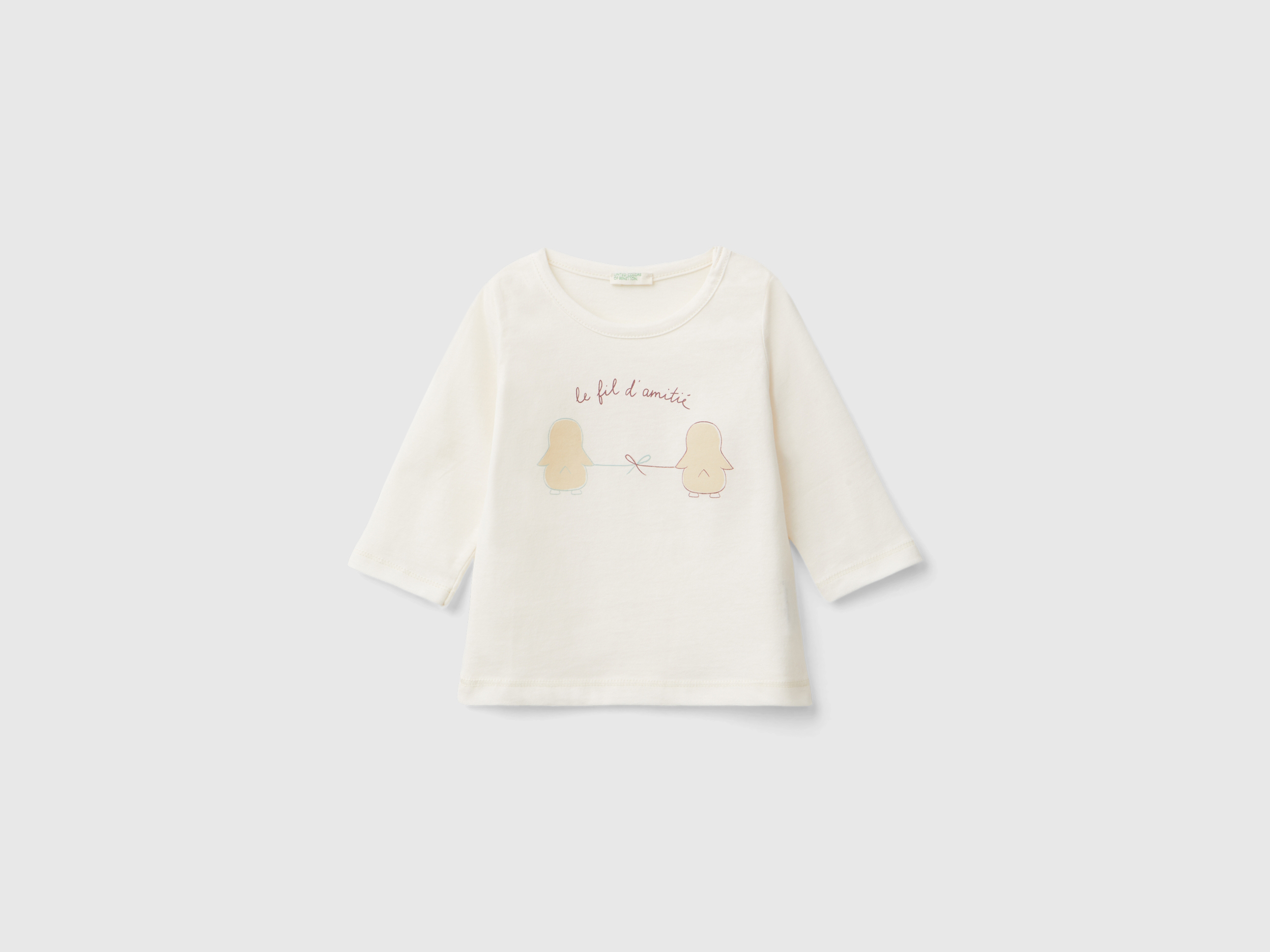 T-shirt à manches longues en coton bio chaud T-shirt à manches longues en coton bio chaud