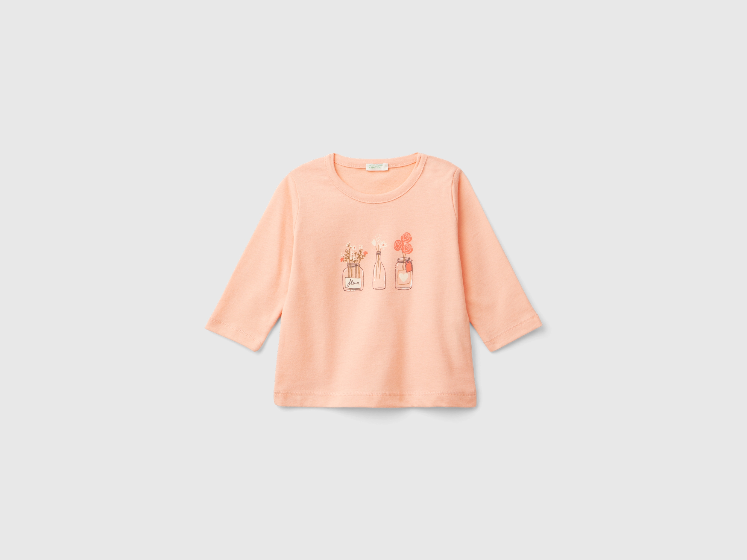 T-shirt à manches longues en coton bio chaud T-shirt à manches longues en coton bio chaud