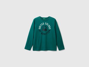 T-shirt chaud avec logo imprimé T-shirt chaud avec logo imprimé