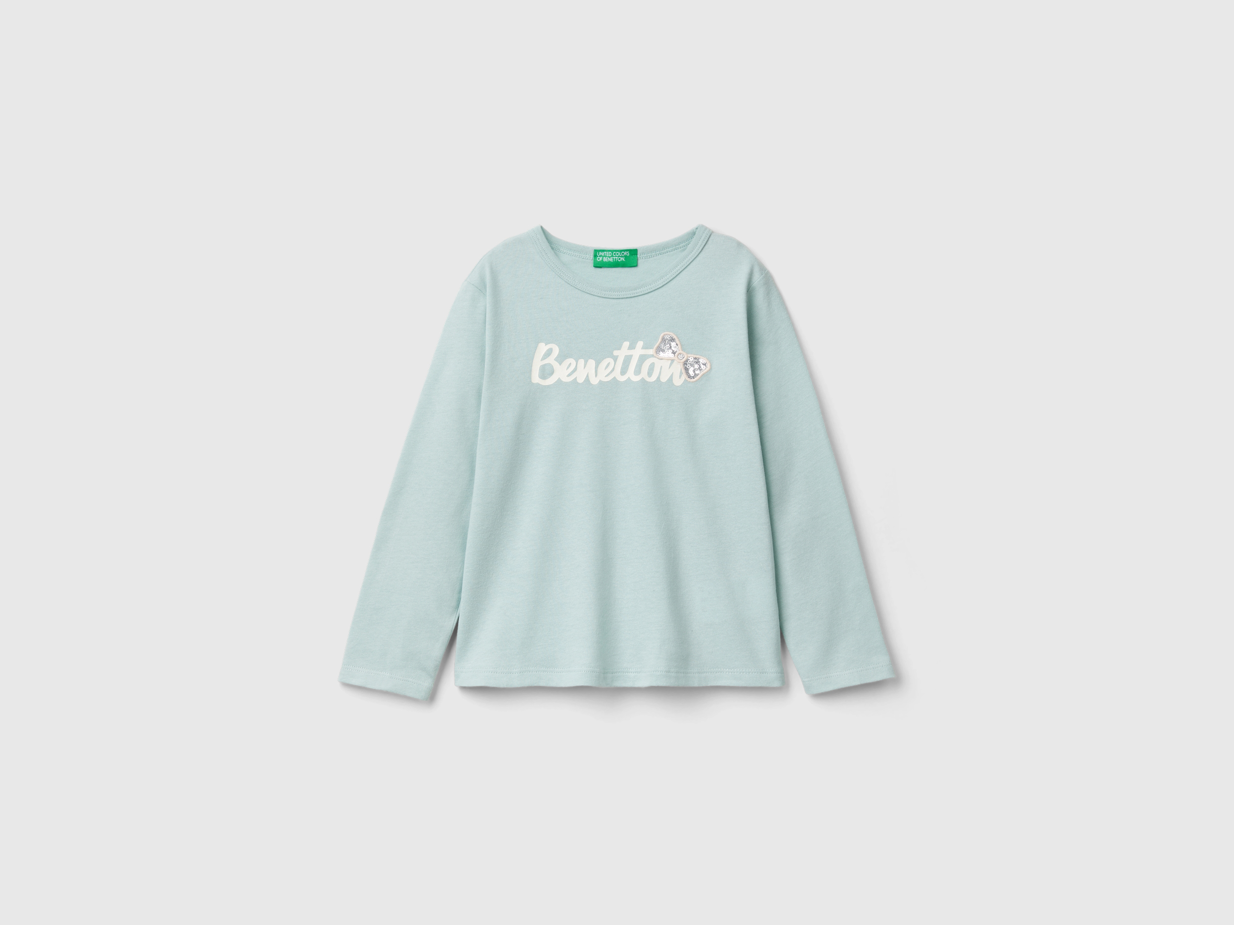 T-shirt avec imprimé et paillettes T-shirt avec imprimé et paillettes