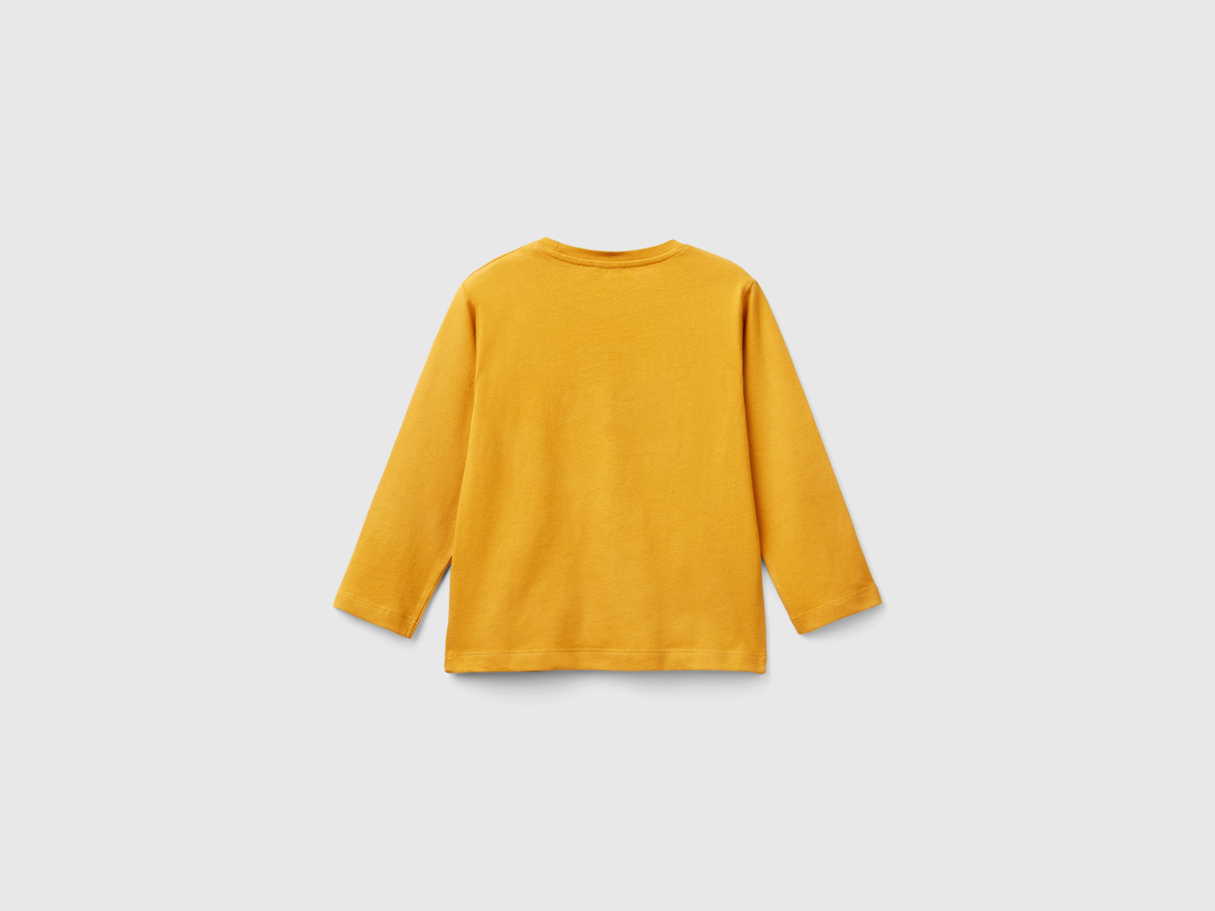 T-shirt avec broderie d'un logo en coton bio – Image 2