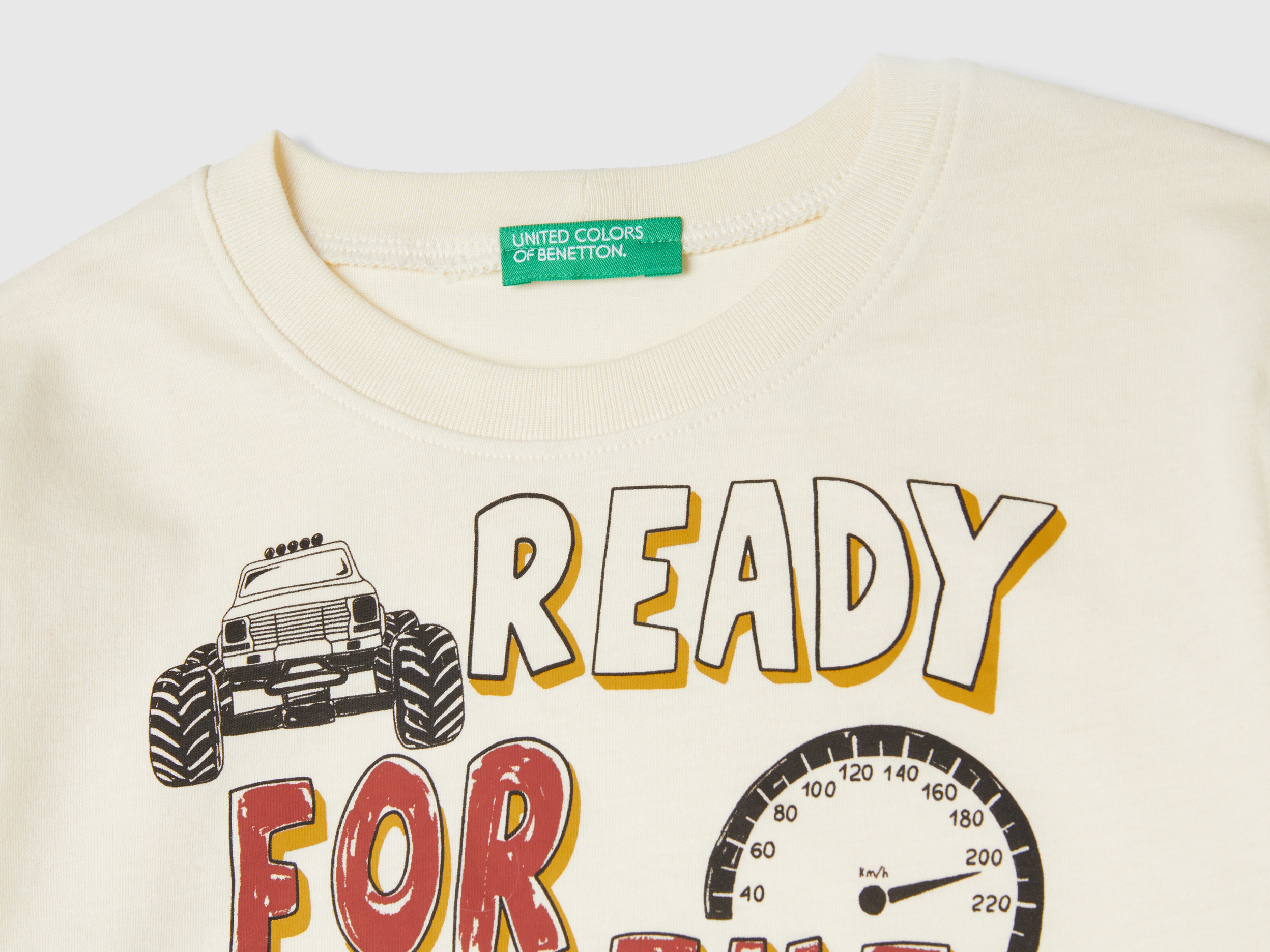 T-shirt à imprimé en coton bio chaud – Image 3