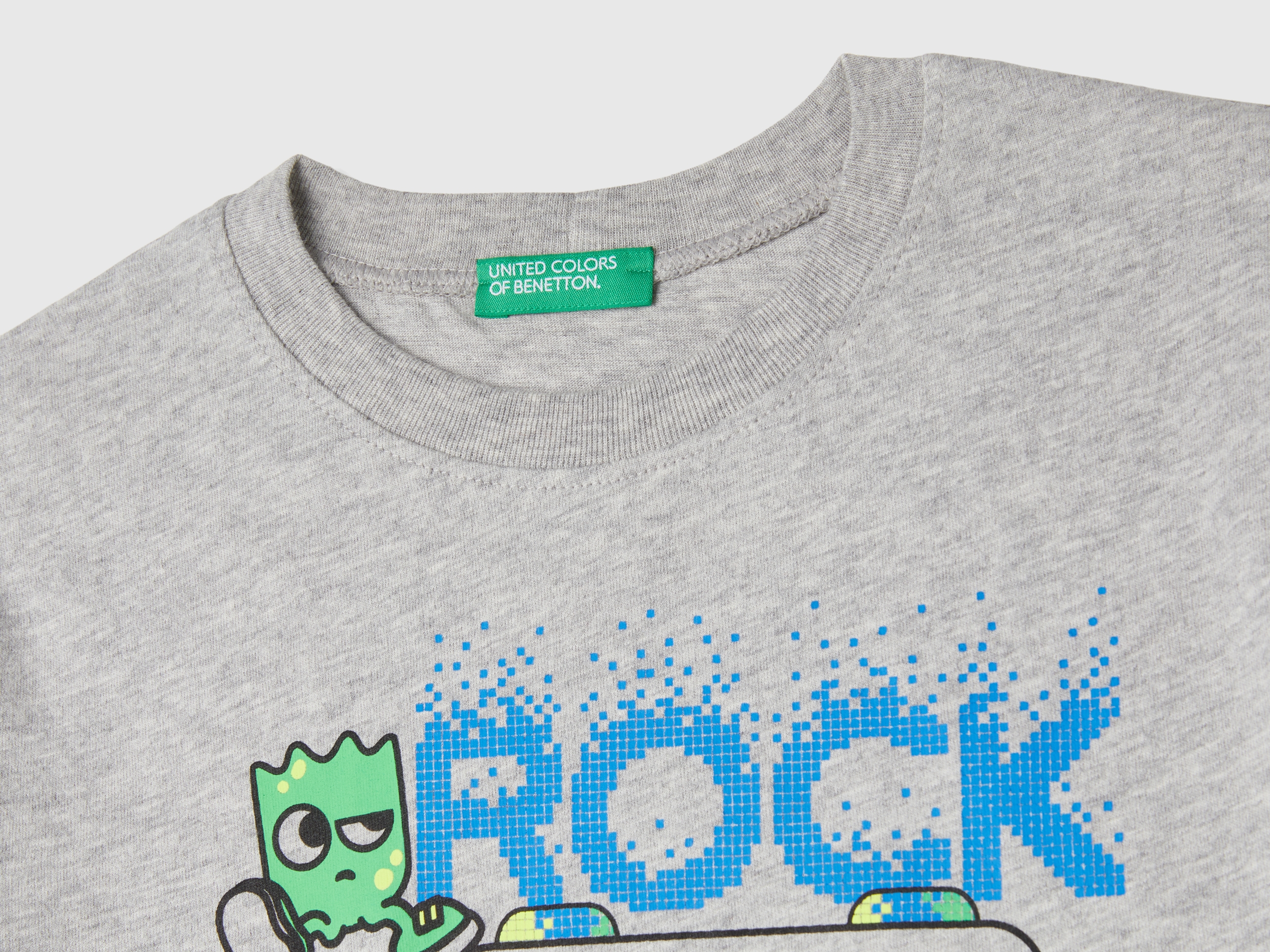 T-shirt à imprimé en coton bio chaud – Image 3