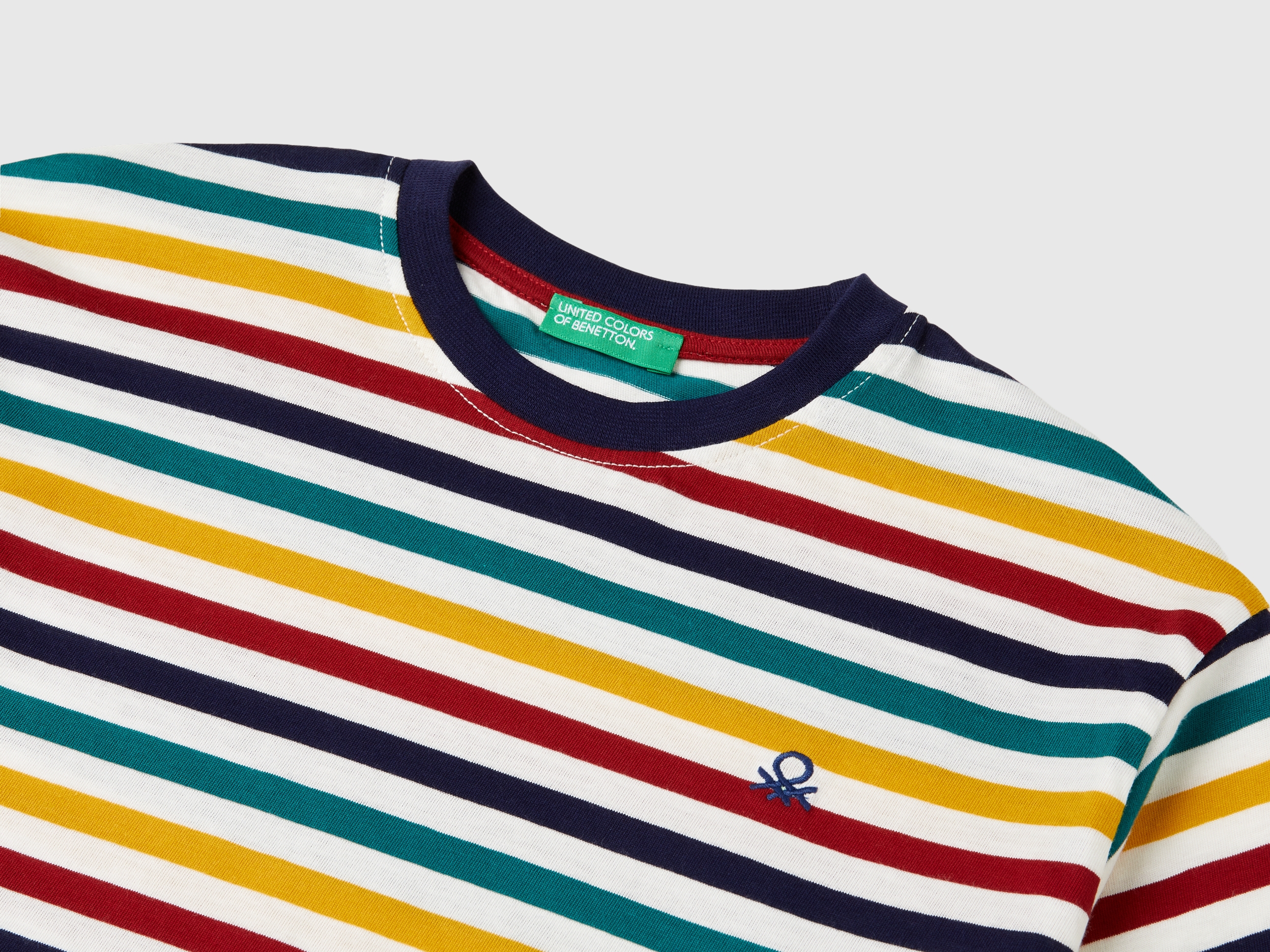 T-shirt rayé 100 % coton – Image 3