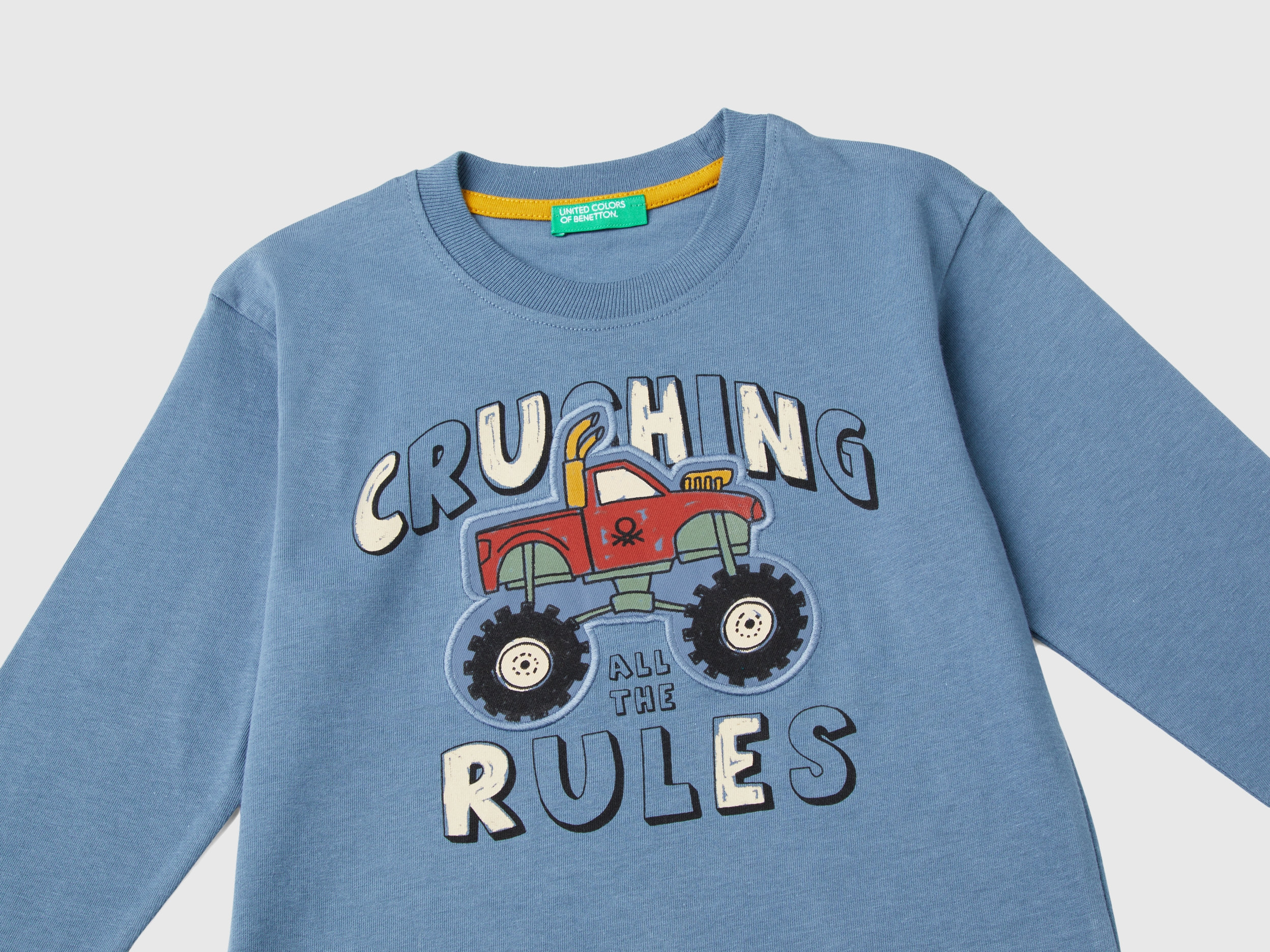 T-shirt à imprimé et application – Image 3