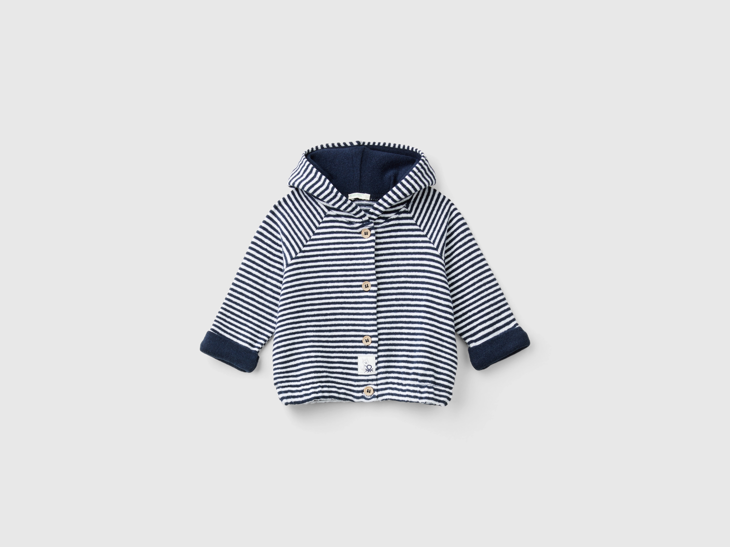 Sweat rayé en coton mélangé recyclé Sweat rayé en coton mélangé recyclé