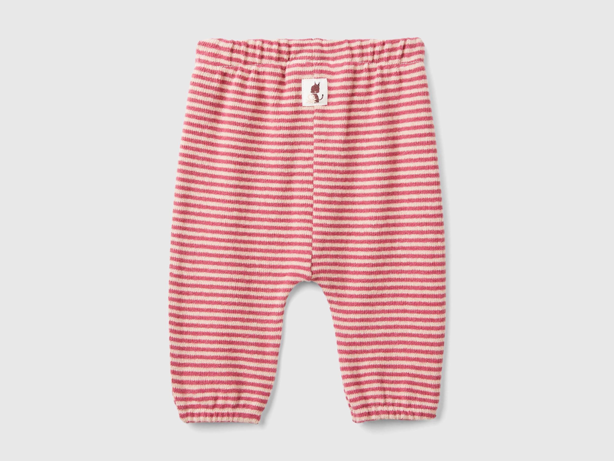 Pantalon rayé en coton mélangé recyclé – Image 2