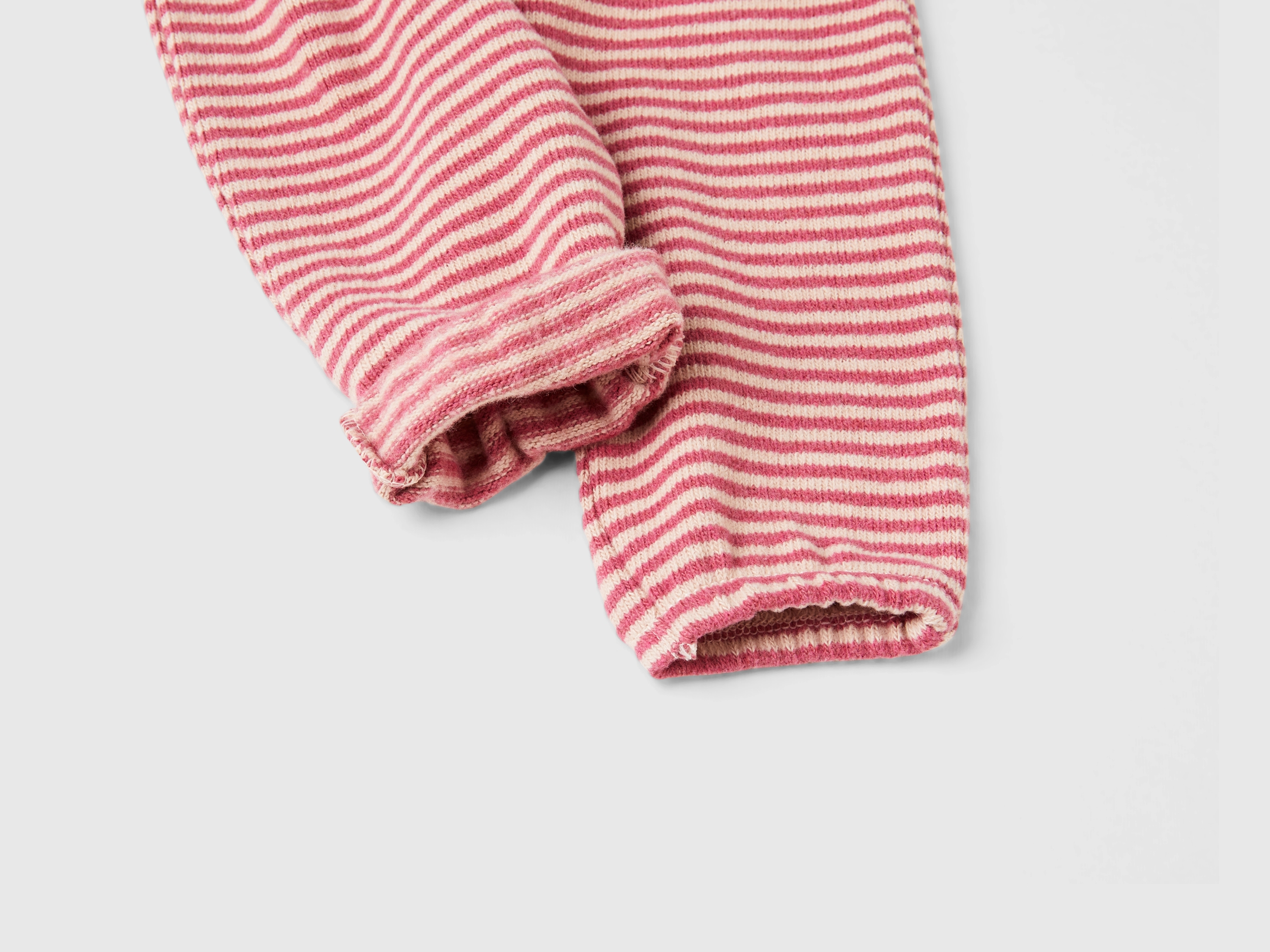 Pantalon rayé en coton mélangé recyclé – Image 3