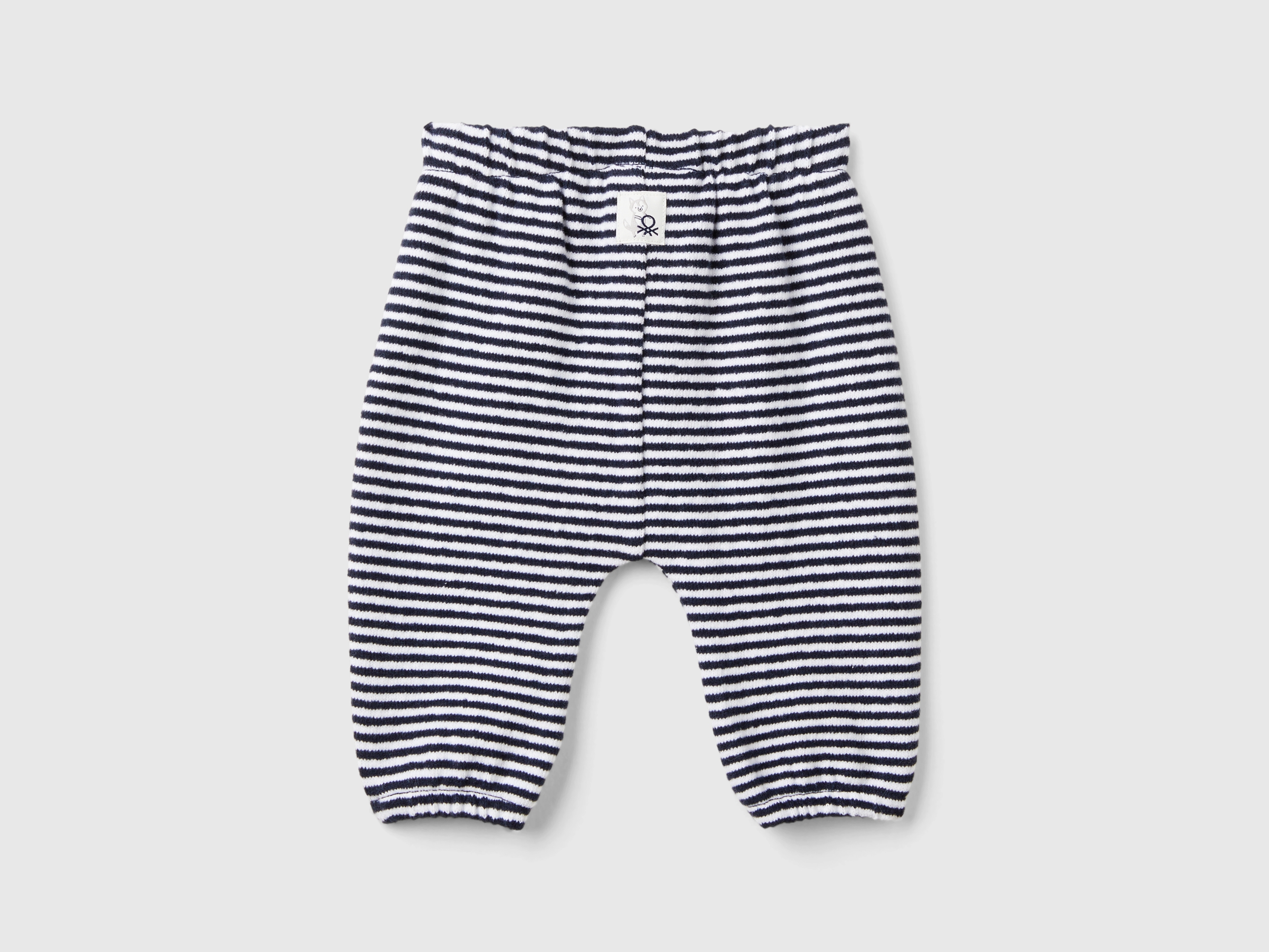 Pantalon rayé en coton mélangé recyclé – Image 2