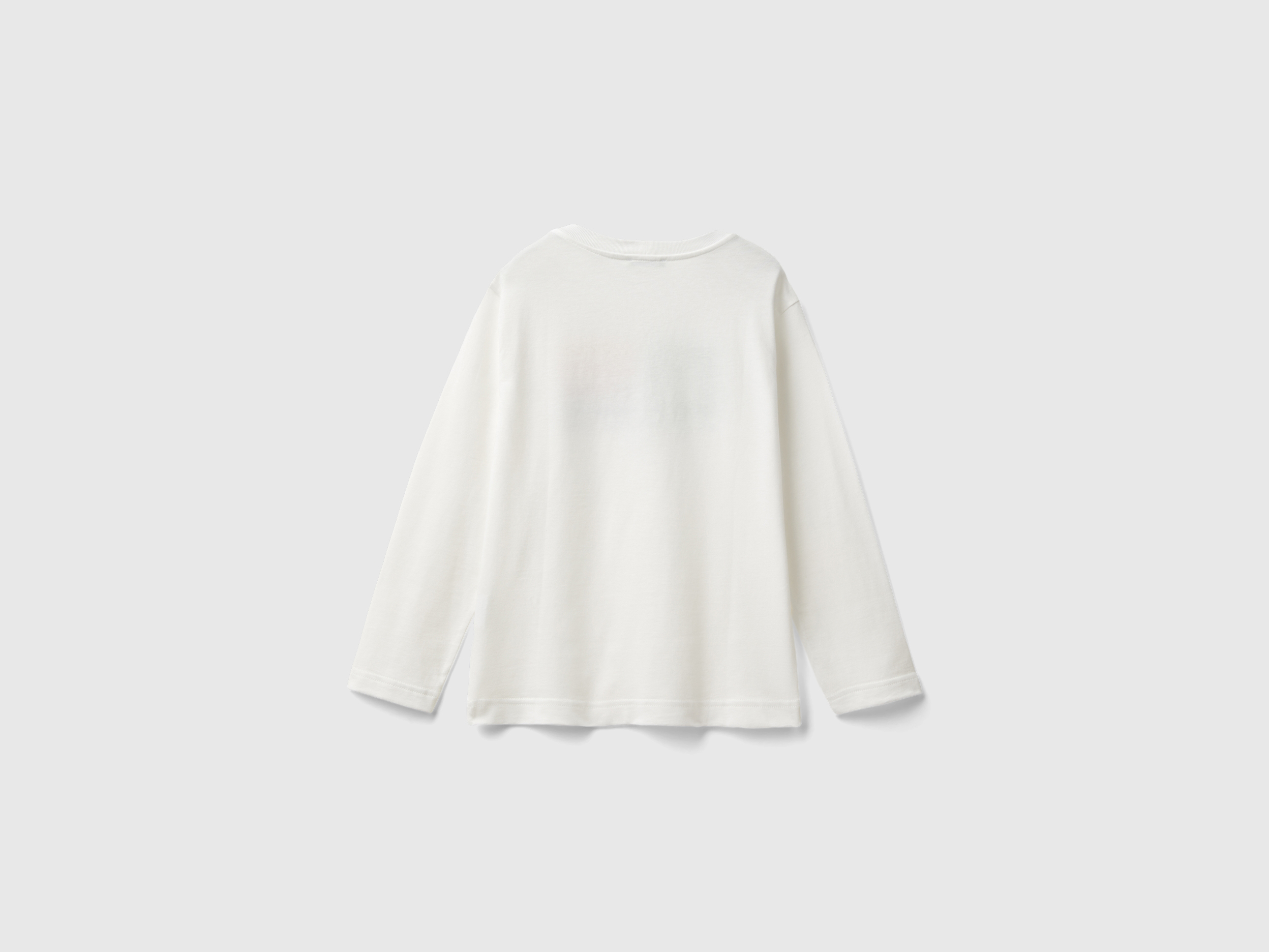 T-shirt à manches longues en 100 % coton bio – Image 2