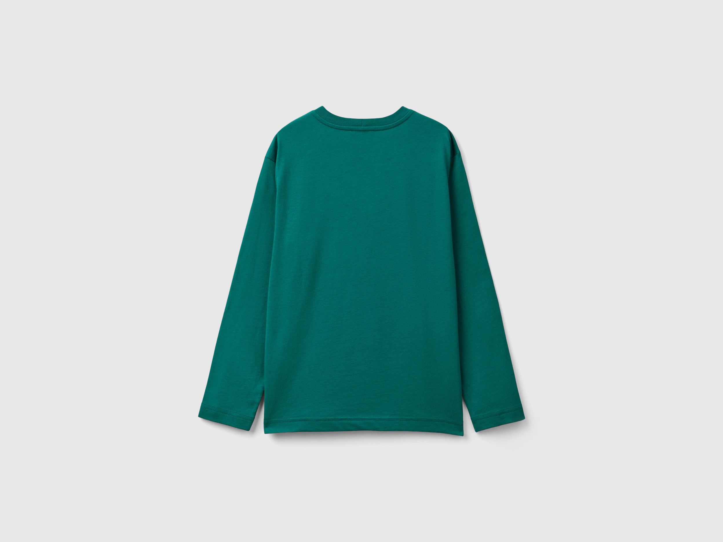 T-shirt à manches longues en 100 % coton bio – Image 2