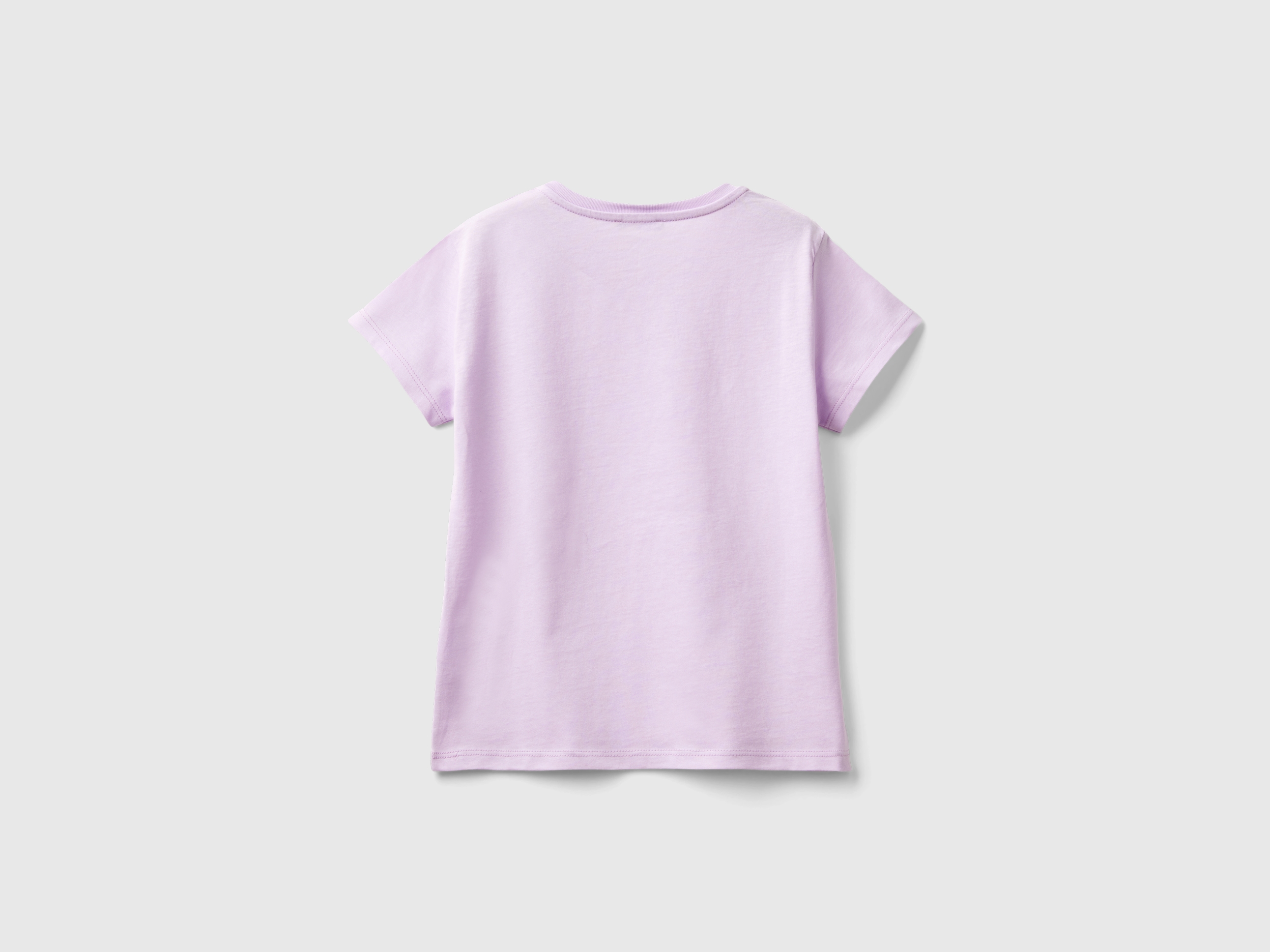 T-shirt à logo pailleté en coton bio – Image 2