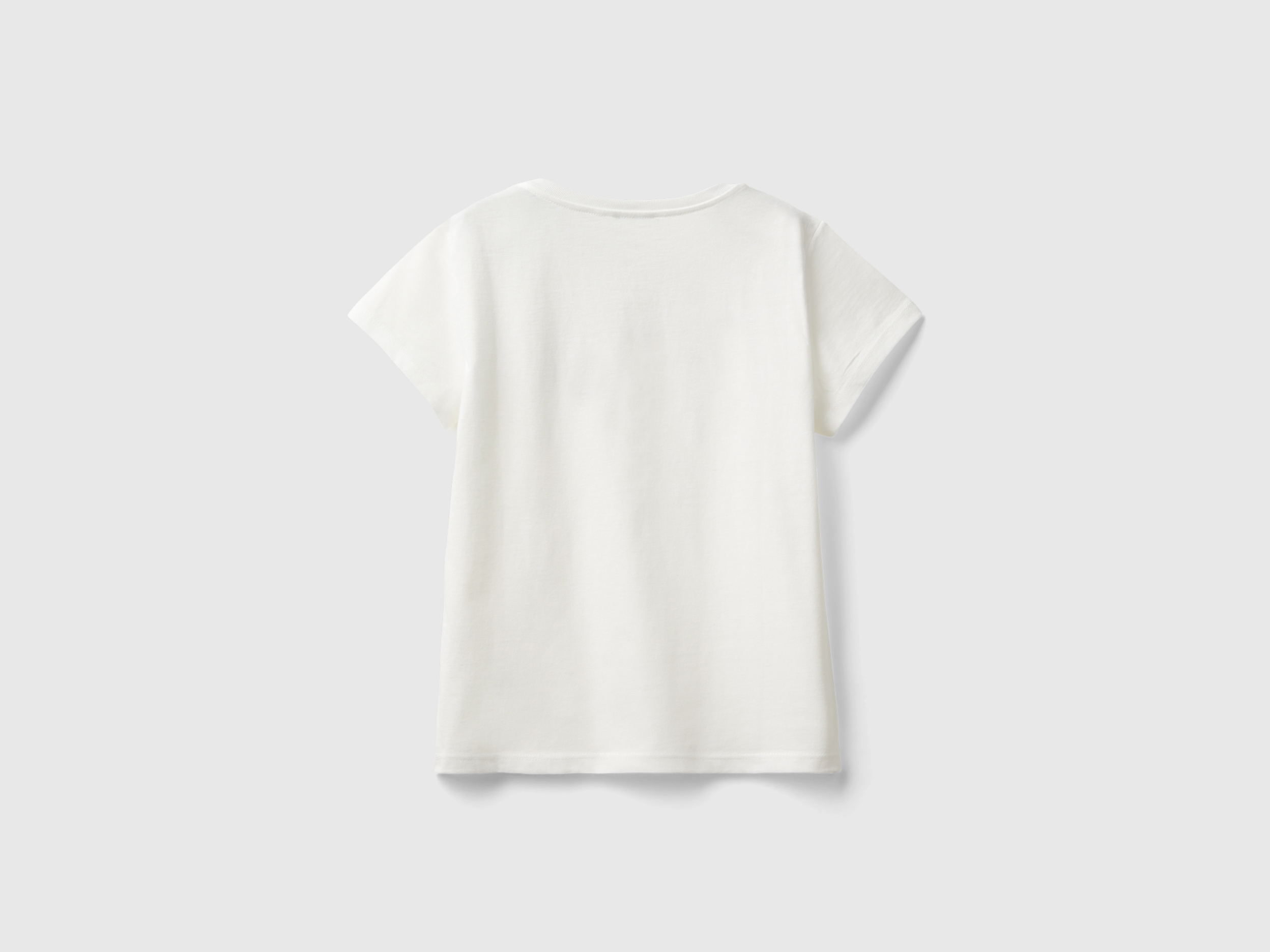 T-shirt à logo pailleté en coton bio – Image 2
