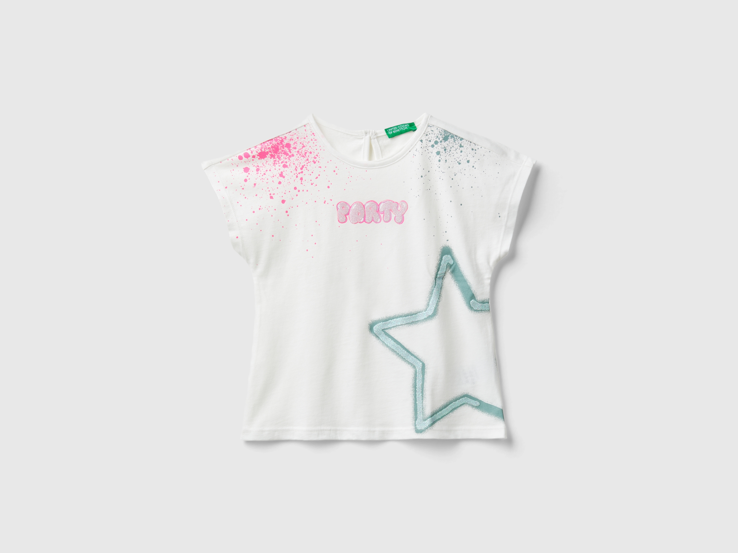 T-shirt à imprimé pailleté T-shirt à imprimé pailleté