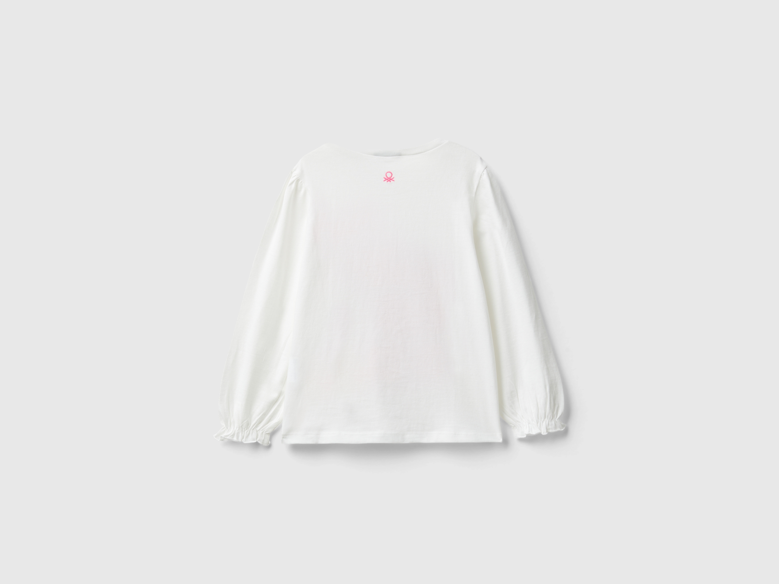 T-shirt en coton bio à imprimé pailleté – Image 2
