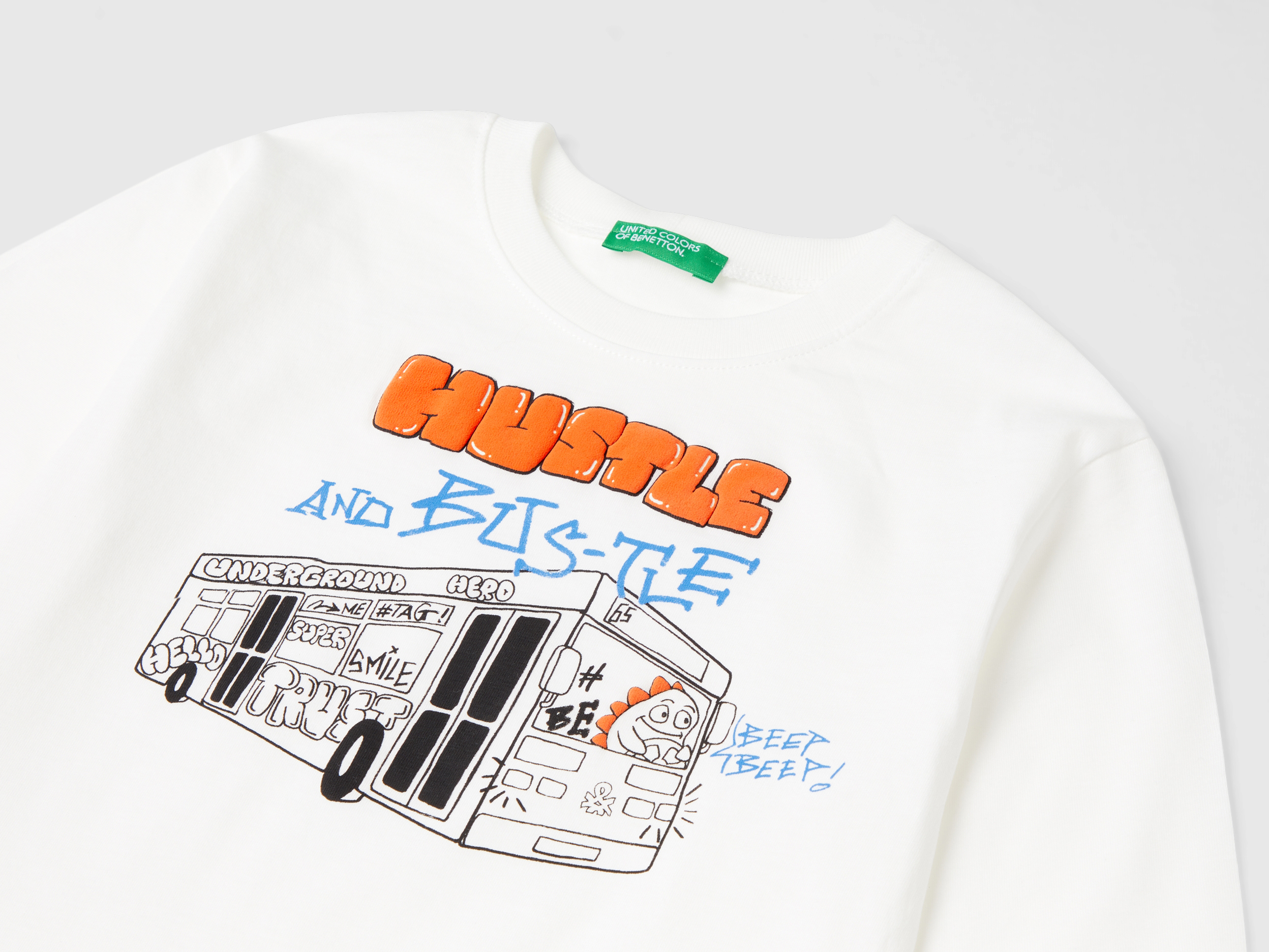T-shirt en coton bio à imprimé – Image 3
