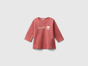 T-shirt à manches longues en 100 % coton bio T-shirt à manches longues en 100 % coton bio